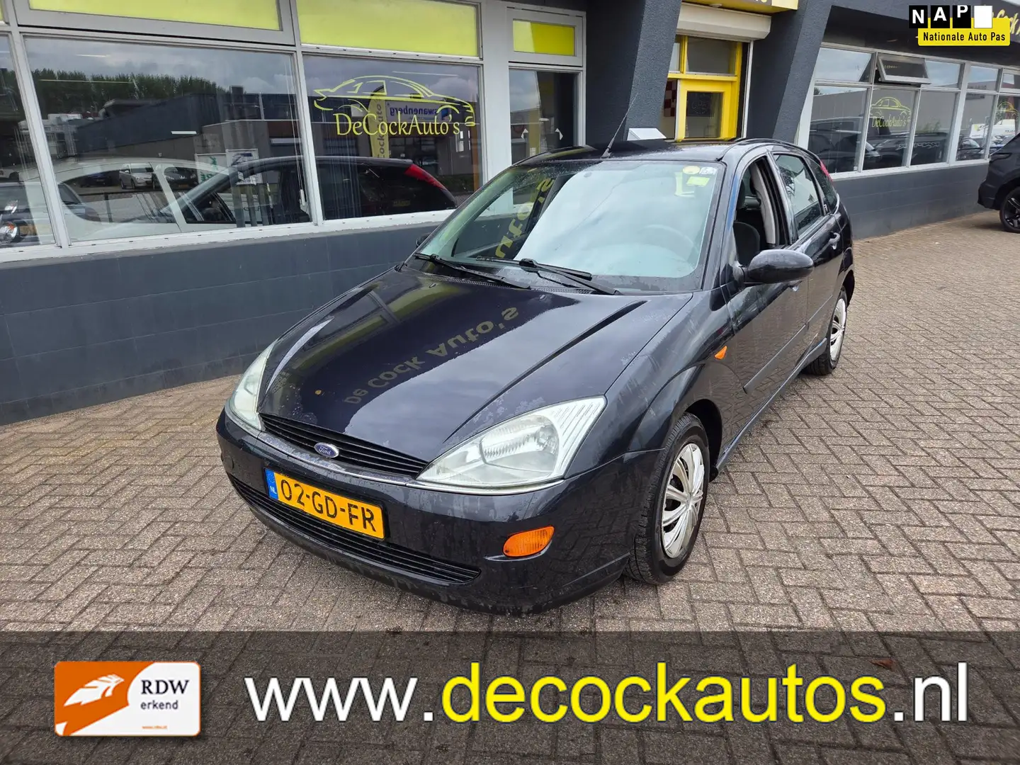 Ford Focus 1.6-16V Ghia/TREKHAAK Zwart - 1