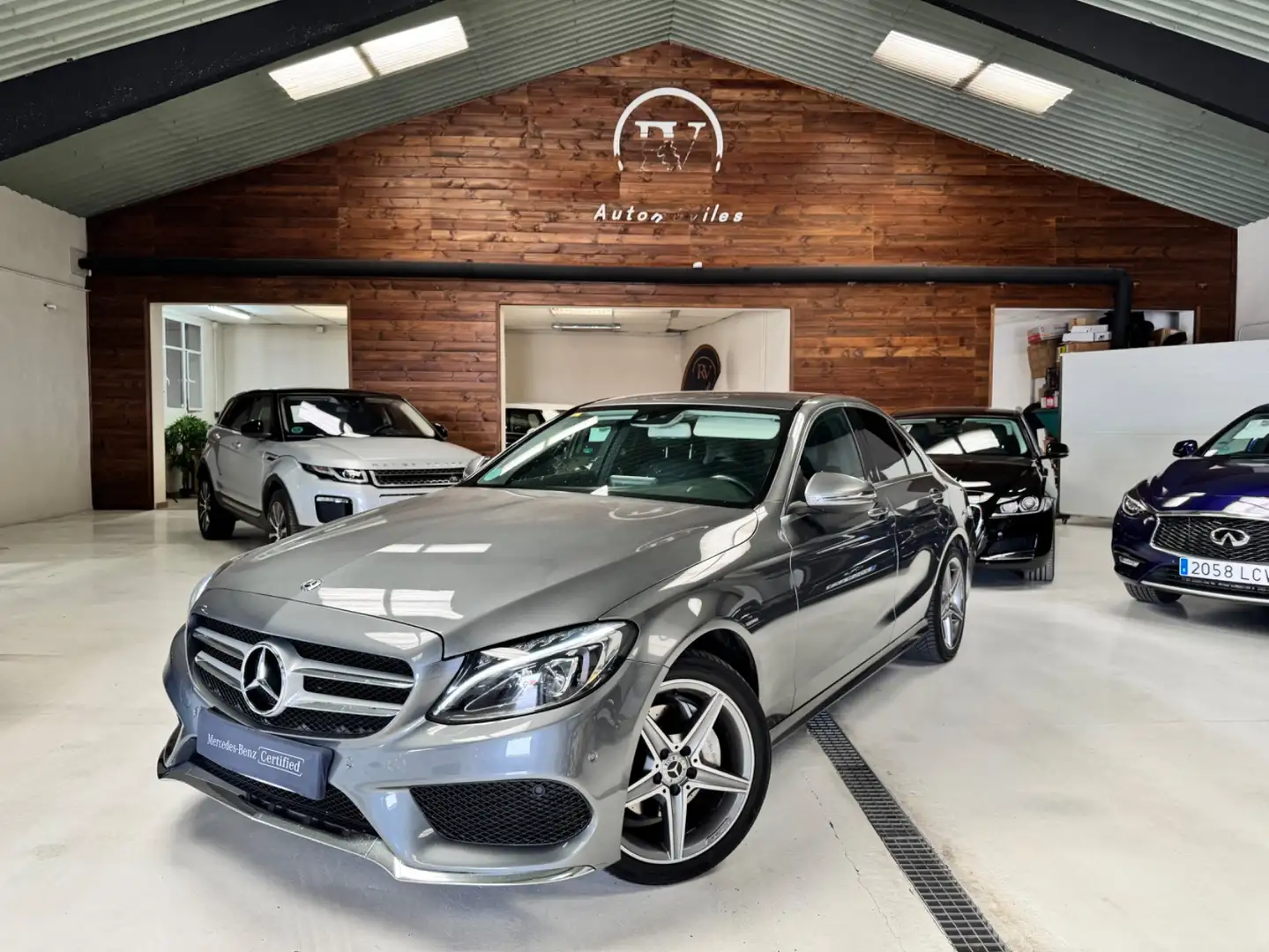 Mercedes-Benz C 220 d Gris - 1