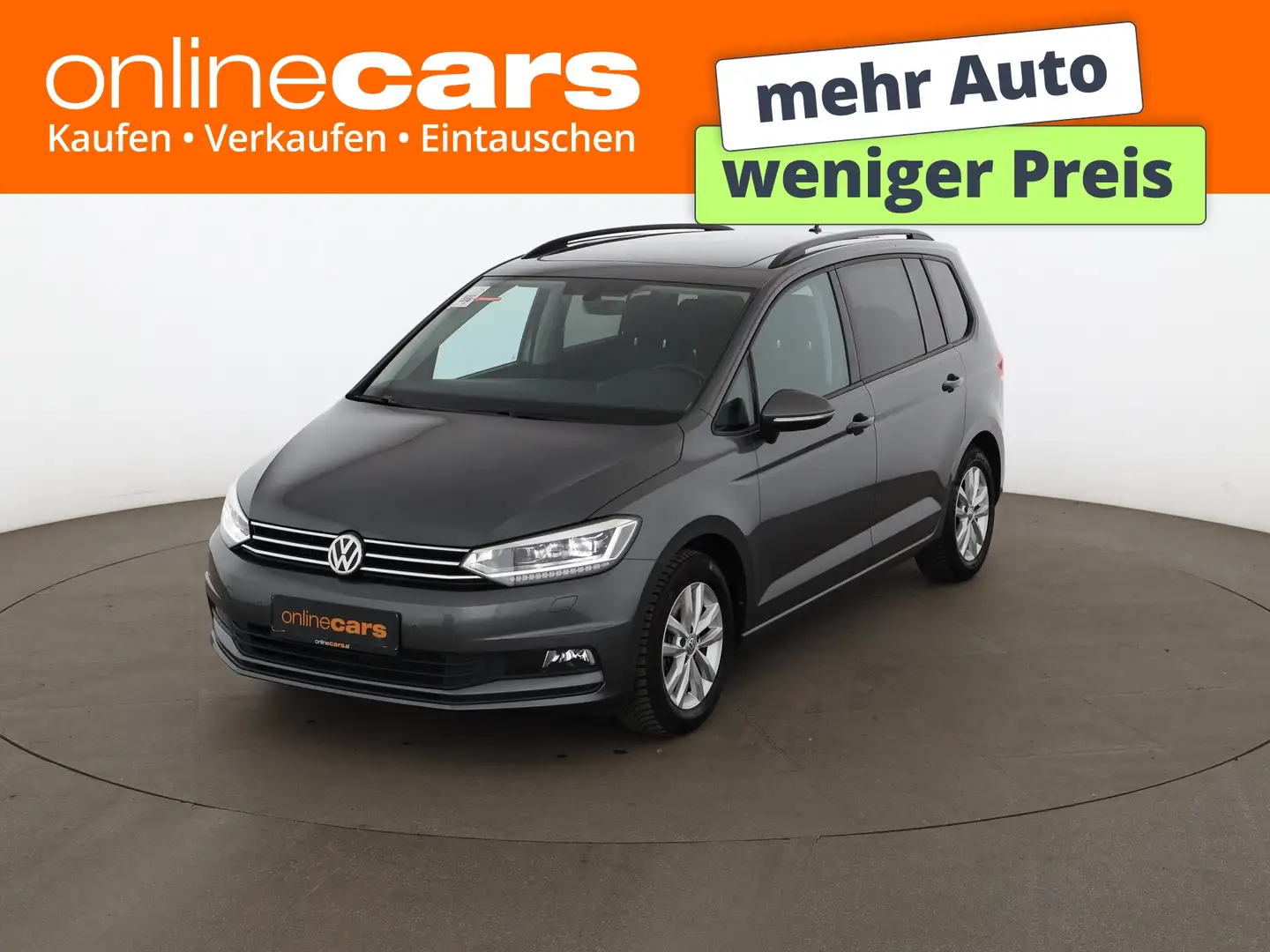 Volkswagen Touran 1.5 TSI Comfortline LED SKY AHK RADAR NAVI Grau - 1