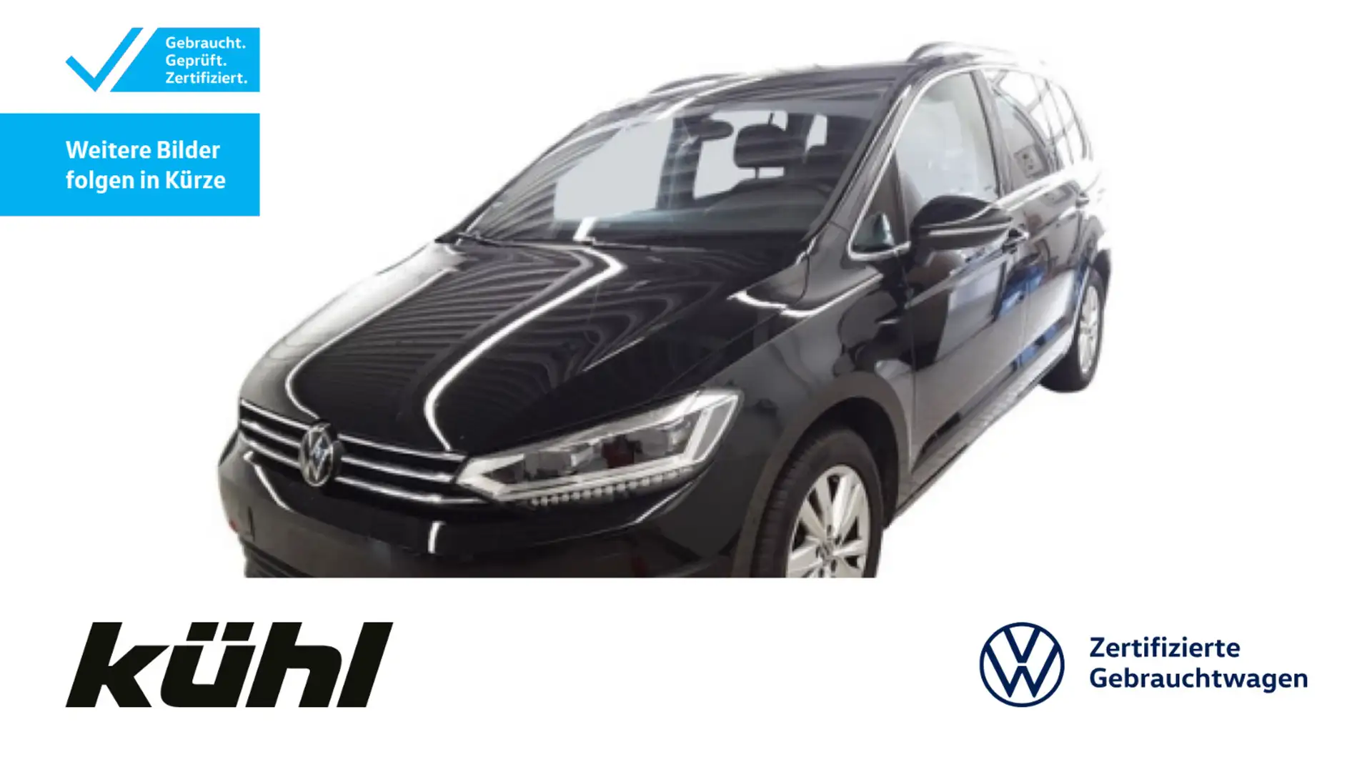 Volkswagen Touran 2.0 TDI DSG Highline LED/ACC/Kamera/Navi/ Schwarz - 1