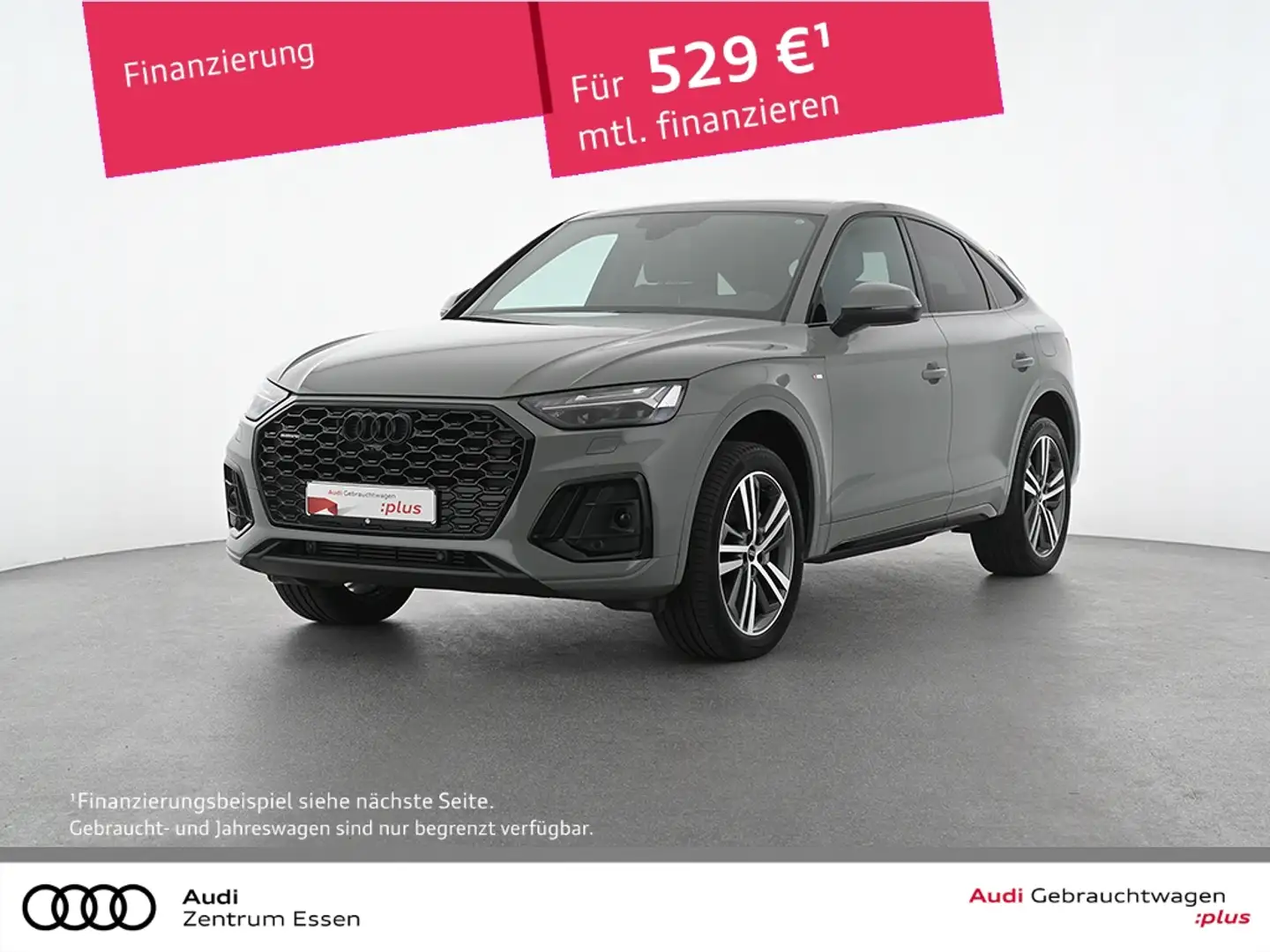 Audi Q5 Sportback 55 TFSI e quattro line S-TRONIC MATRIX L Gris - 1