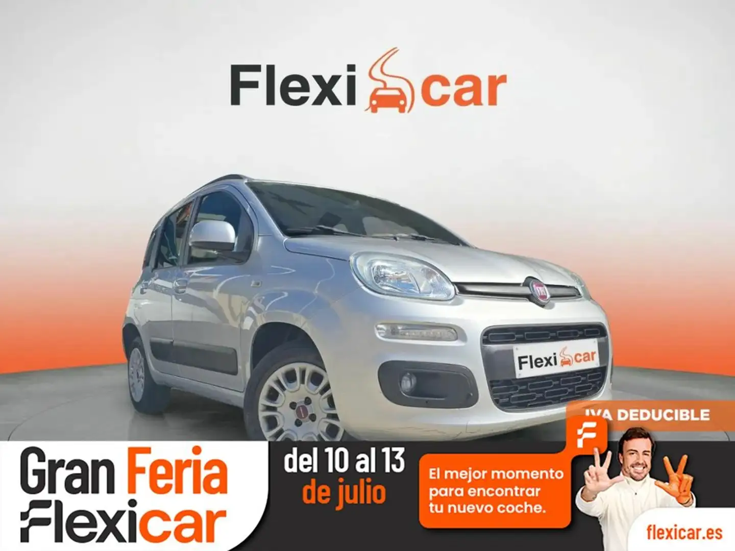 Fiat Panda 1.2 Lounge Gris - 1