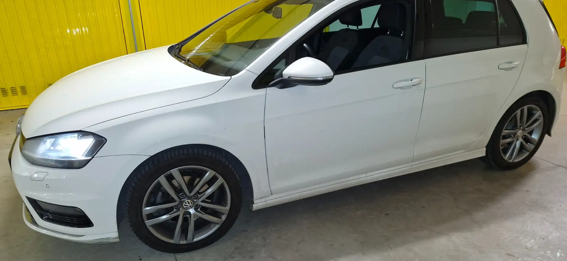 Volkswagen Golf Golf VII 2015 R line Bianco - 2