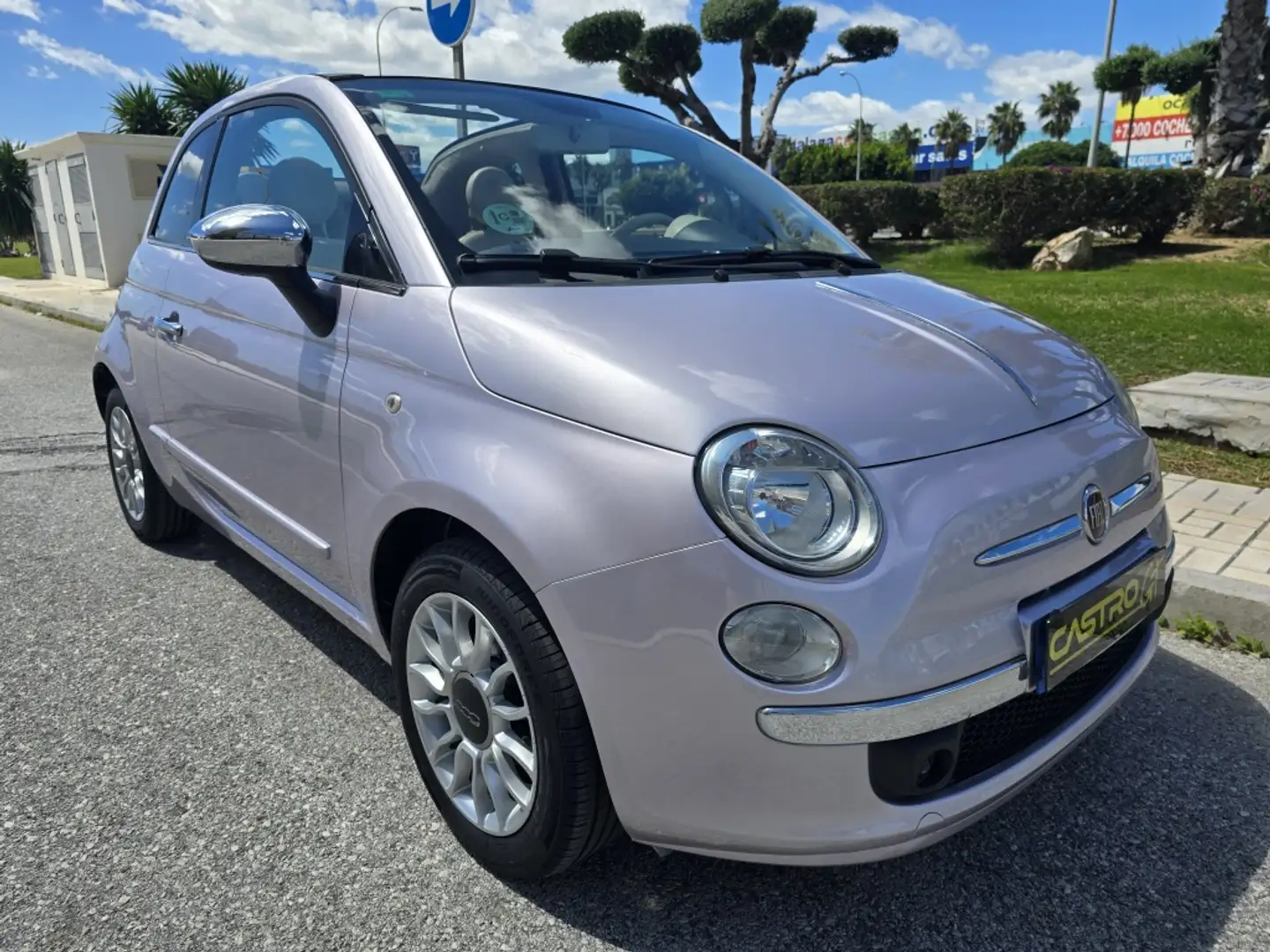 Fiat 500C 1.2 Color Therapy Burdeos - 1