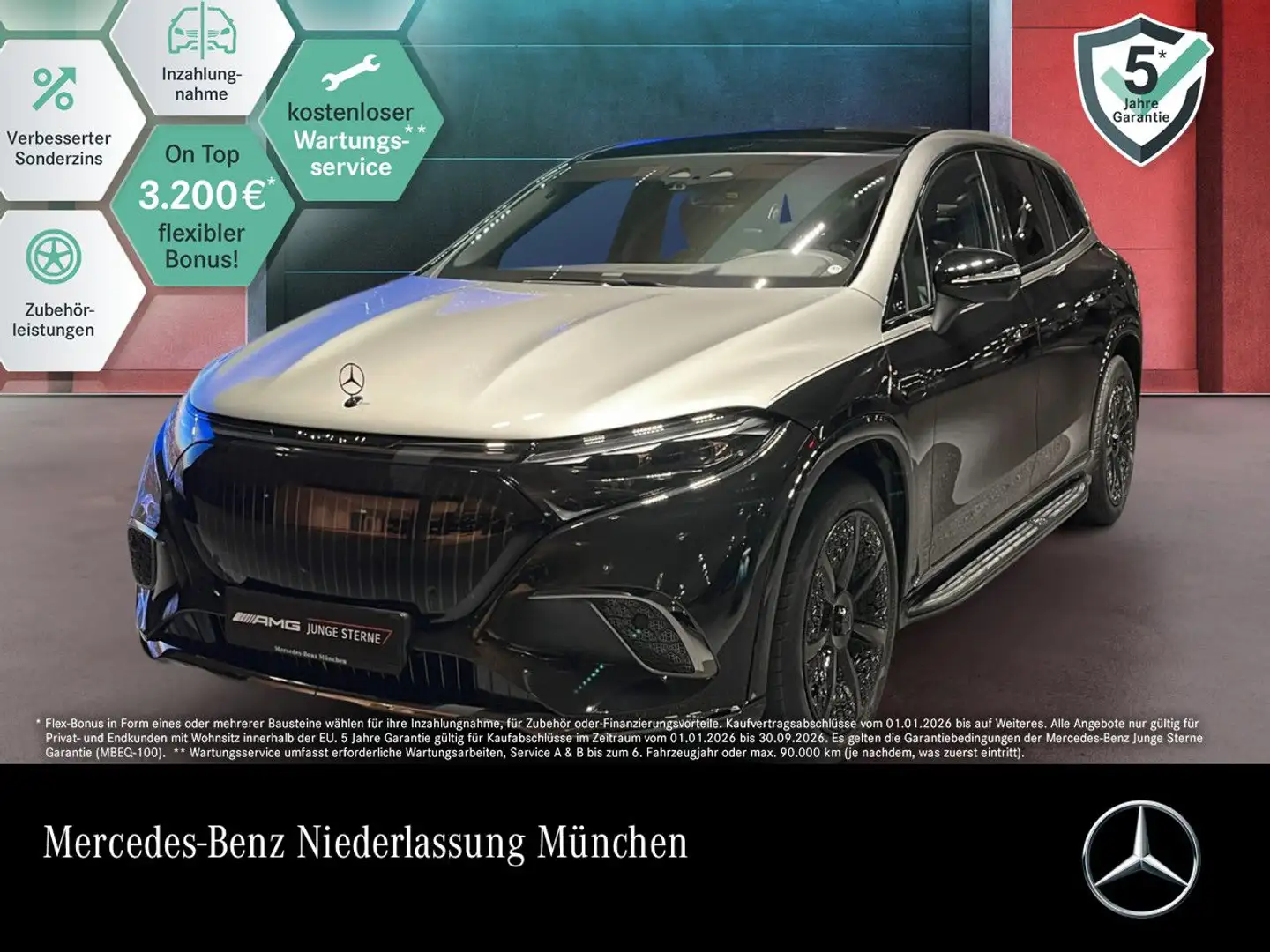 Sonstige Sonstige EQS 680 SUV Maybach/NightSeries/FirstClass/2tone Schwarz - 1