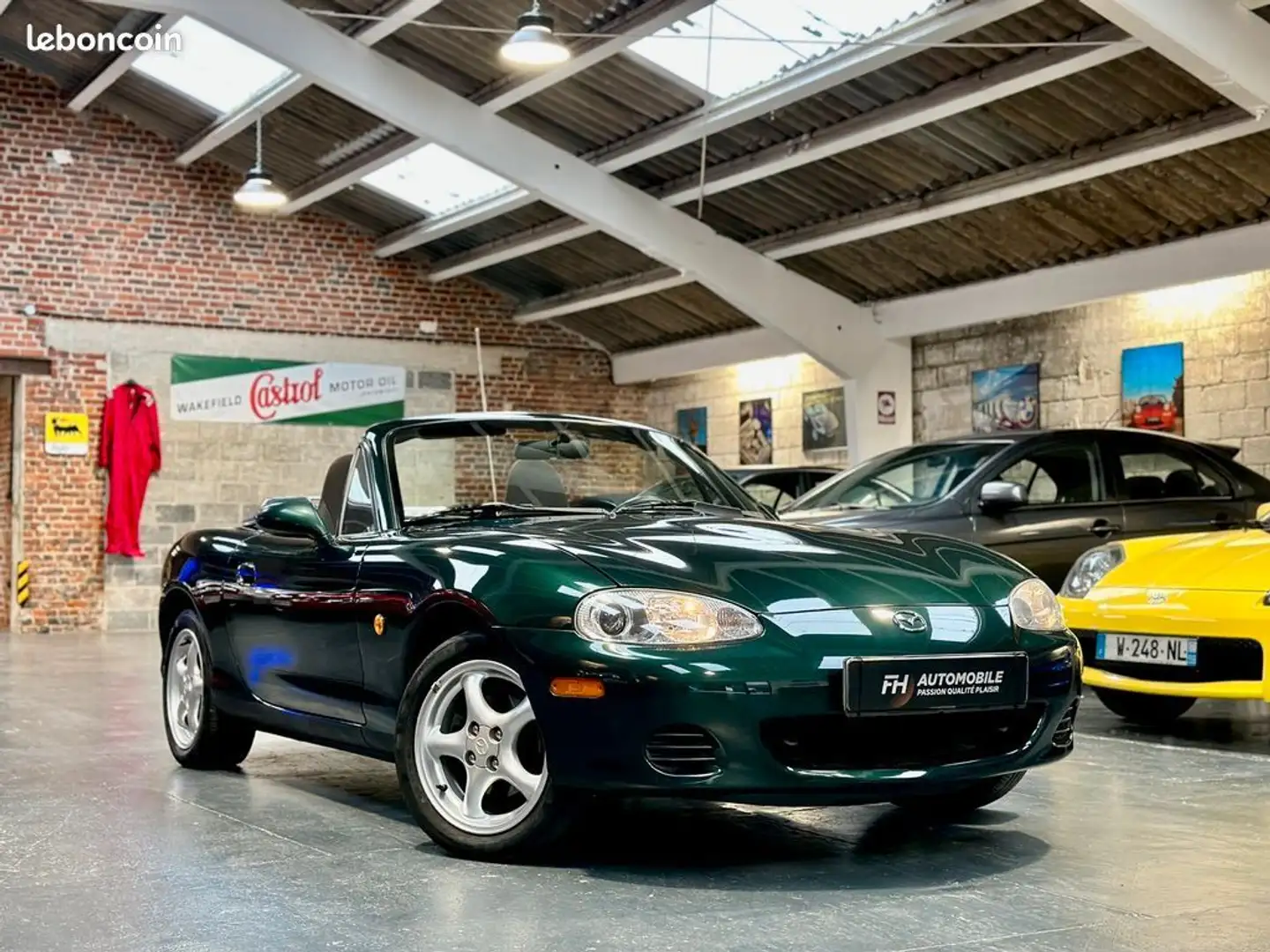 Mazda MX-5 NBFL 1.6L 110 ch Grace Green Carnet d'entretien et historique État remarquable Groen - 2