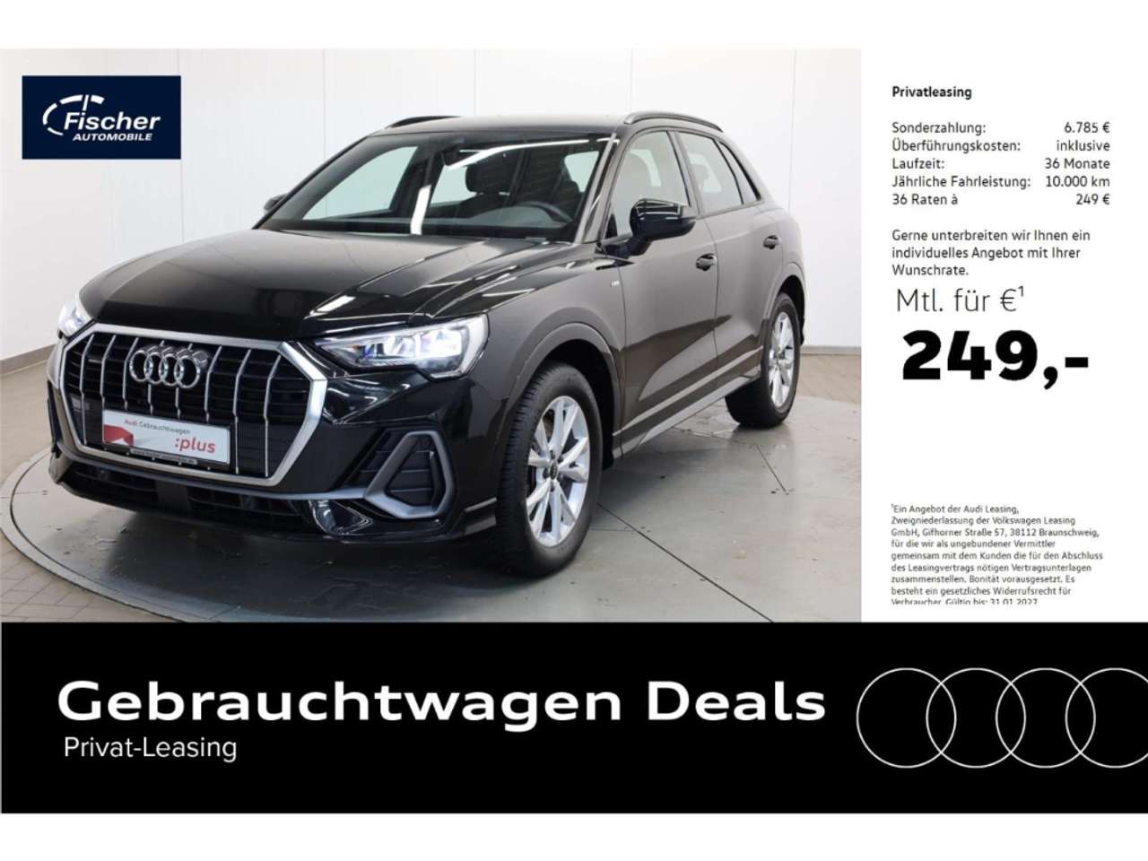Audi Q3 — Audi Q3 40 TFSI quattro S line NAV/ACC/RFK/AHK-Vorb.