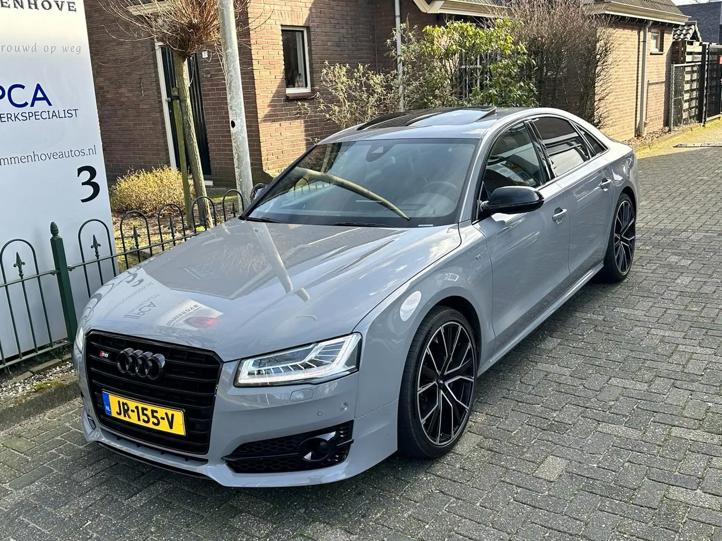 Audi A8 S8 4.0 TFSI S8 quattro Audi Exclusive V8T 520PK/ P Gris - 2