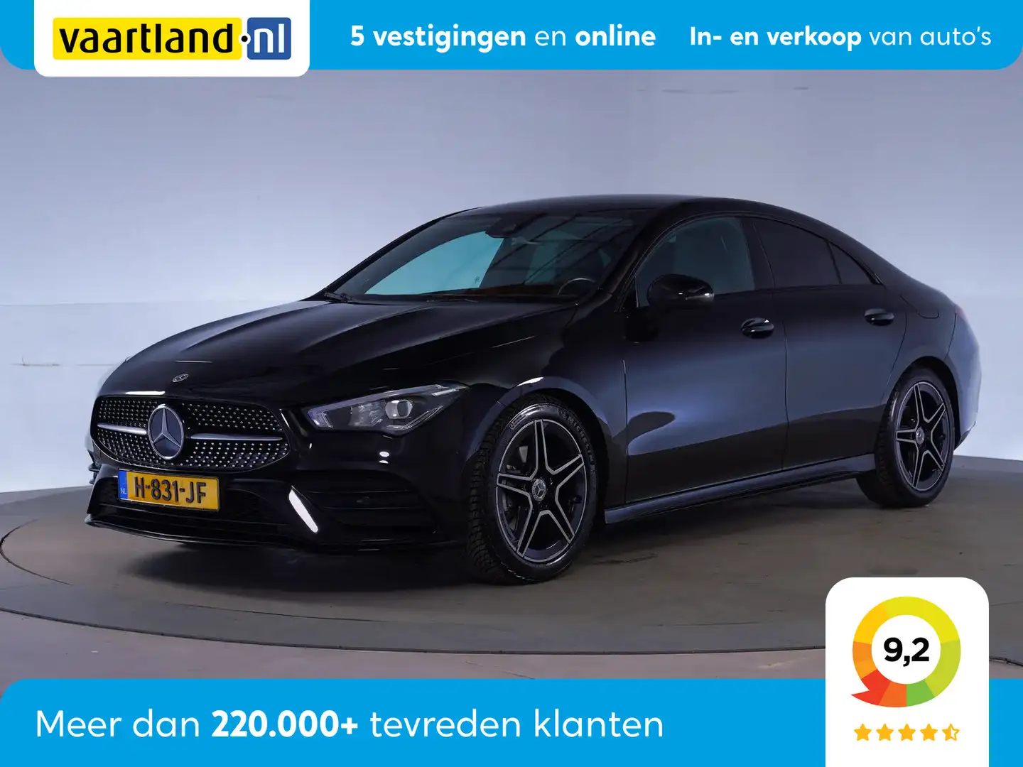 Mercedes-Benz CLA 180 AMG Line Aut. [ Navi Camera Widescreen Full Led ] Schwarz - 1