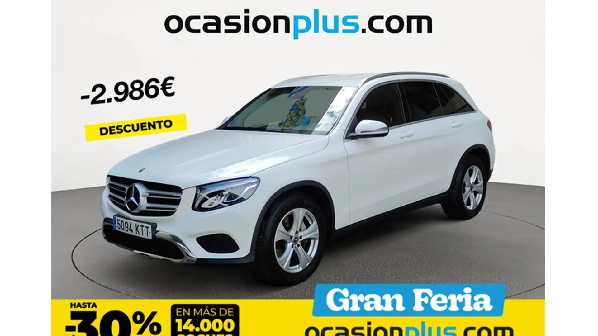 Mercedes-Benz GLC 220 220d 4Matic Aut. Blanc - 1