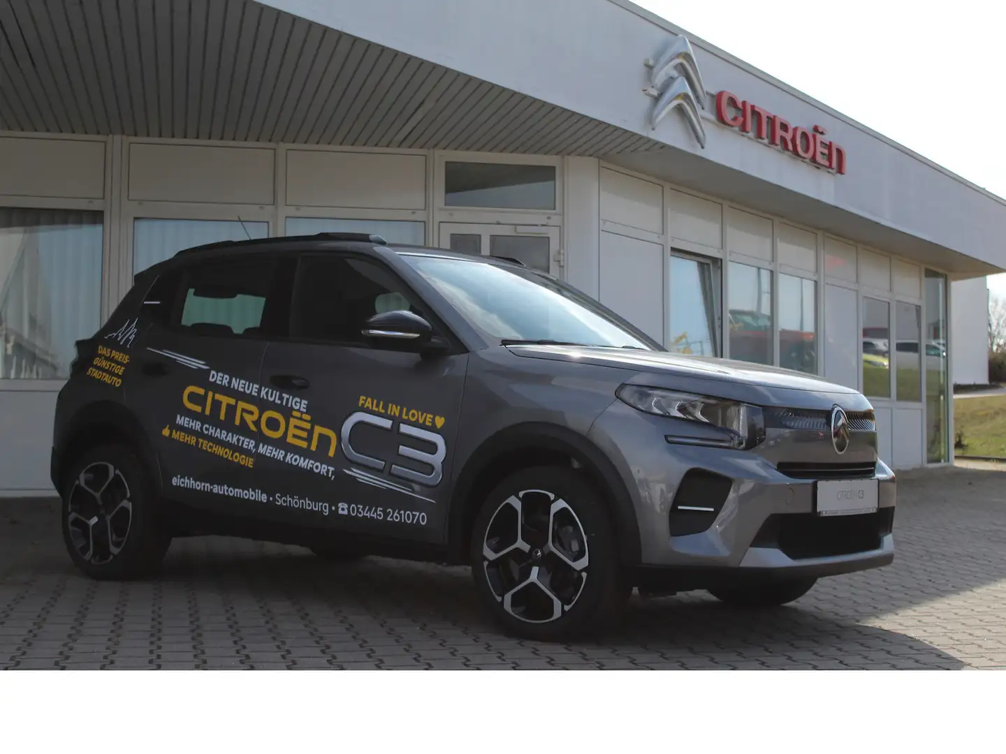 Citroen C3 Turbo 100 YOU Plus Paket Grau - 2