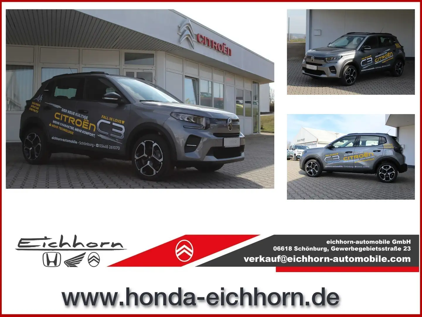 Citroen C3 Turbo 100 YOU Plus Paket Grau - 1