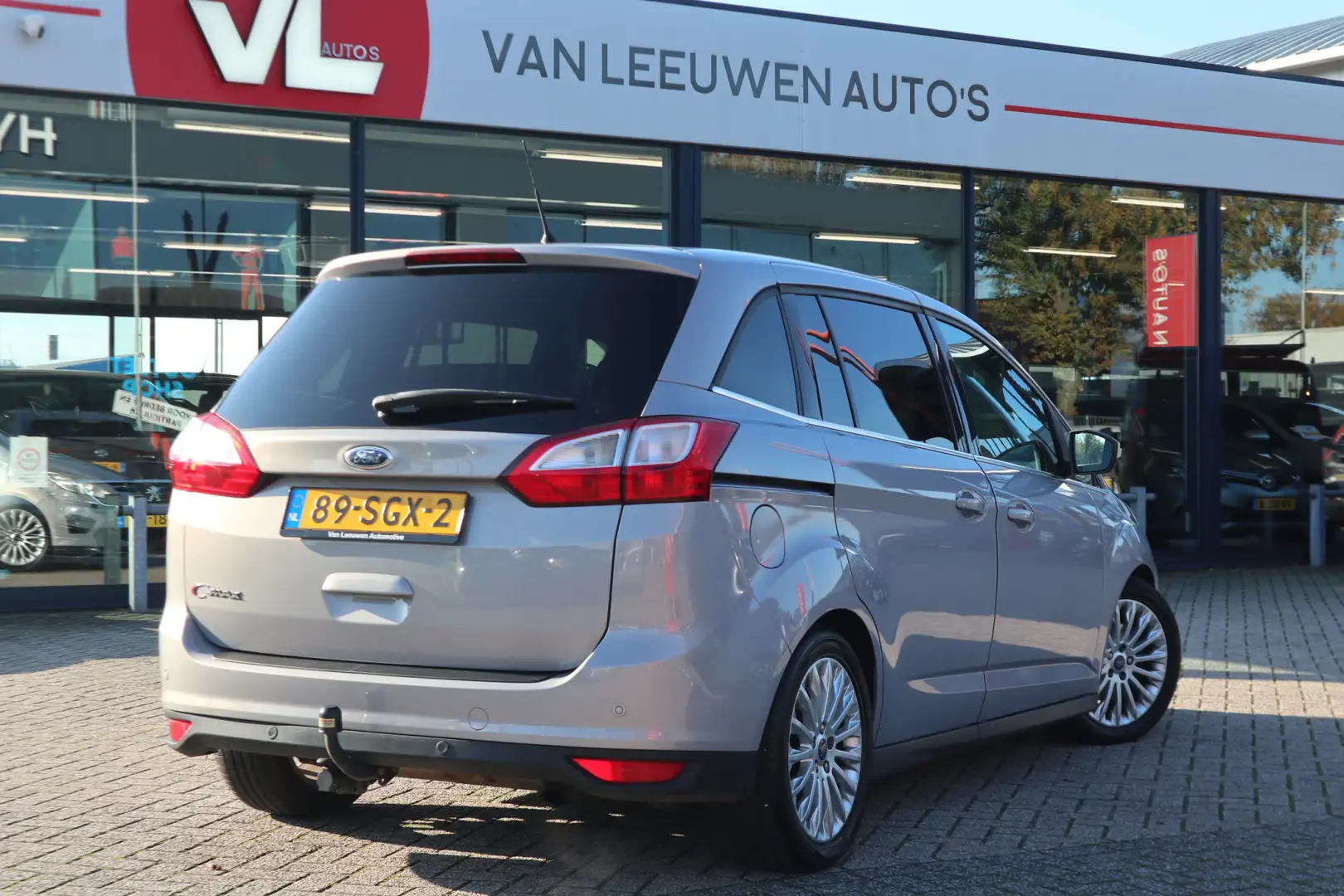 Ford Grand C-Max 1.6 EcoBoost Titanium 7p. | 6 persoons | Airco | C Grijs - 2