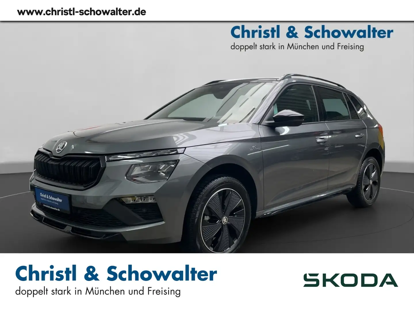 Skoda Kamiq 1.0TSI DSG Monte Carlo NAVI AHK LED PANO Grau - 1