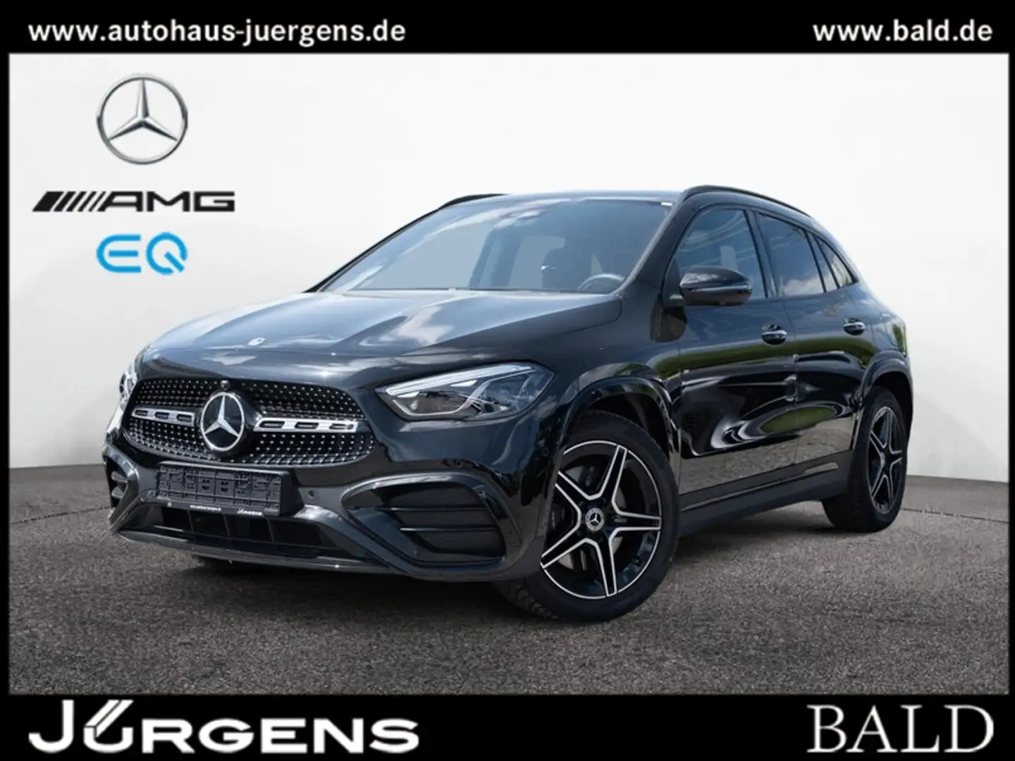 Mercedes-Benz GLA 250 4M AMG-Sport/MLB/360/Pano/AHK/Night/Dist Schwarz - 2