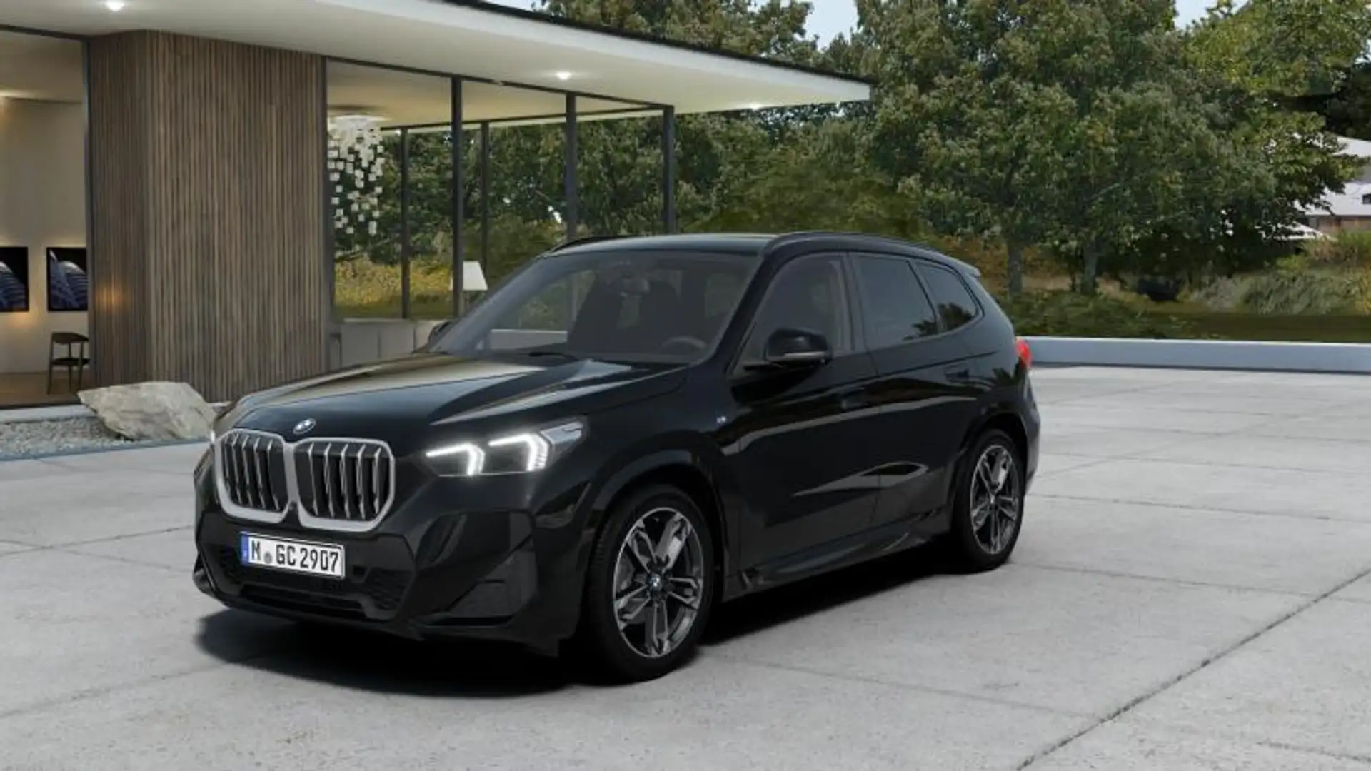 BMW X1 xdrive20d mhev 48V MSport auto Noir - 1