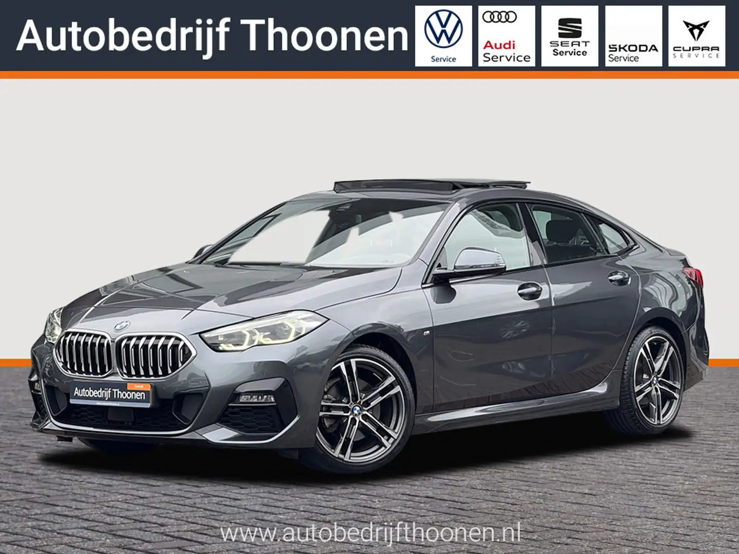 BMW 218 2-serie Gran Coupé 218i High Executive | Pano | Ke Gris - 1