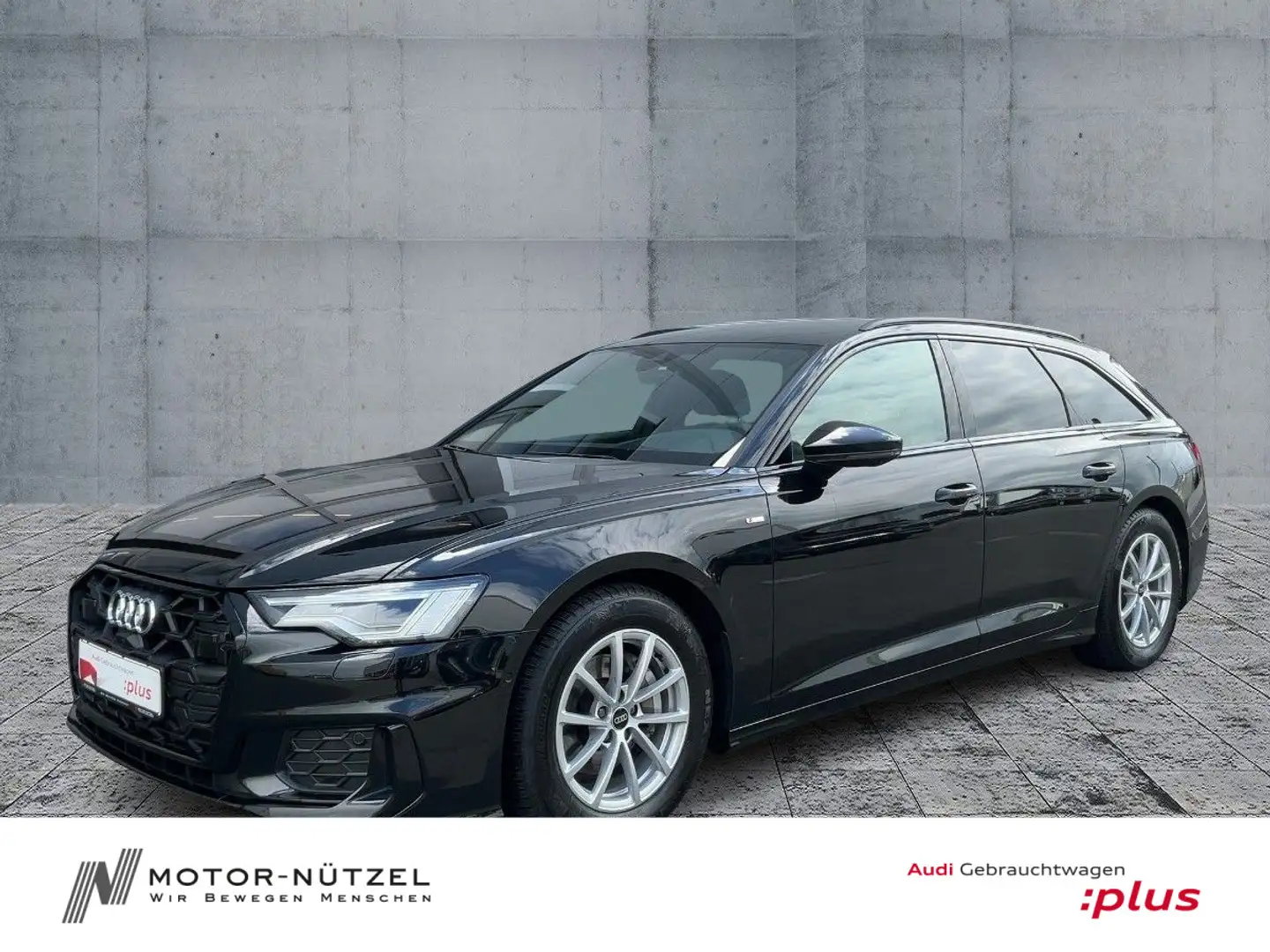 Audi A6 40 TDI S-TR S-LINE MATRIX+NAVI+HuD+360° Schwarz - 1