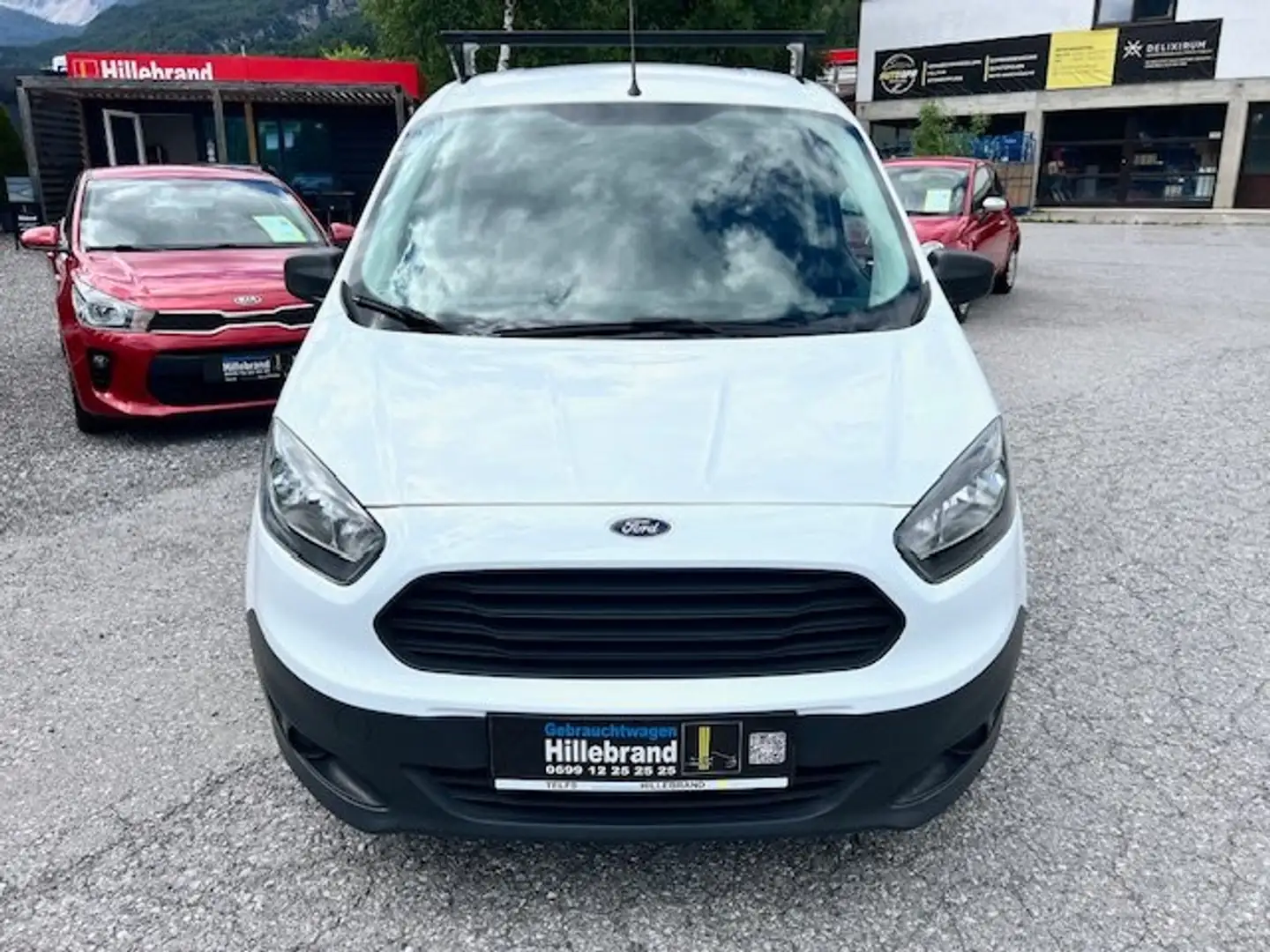 Ford Transit Courier 1,5 TDCi *Basis* nur 89000 km Blanc - 2