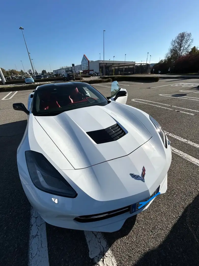 Chevrolet Corvette C7 Biały - 1