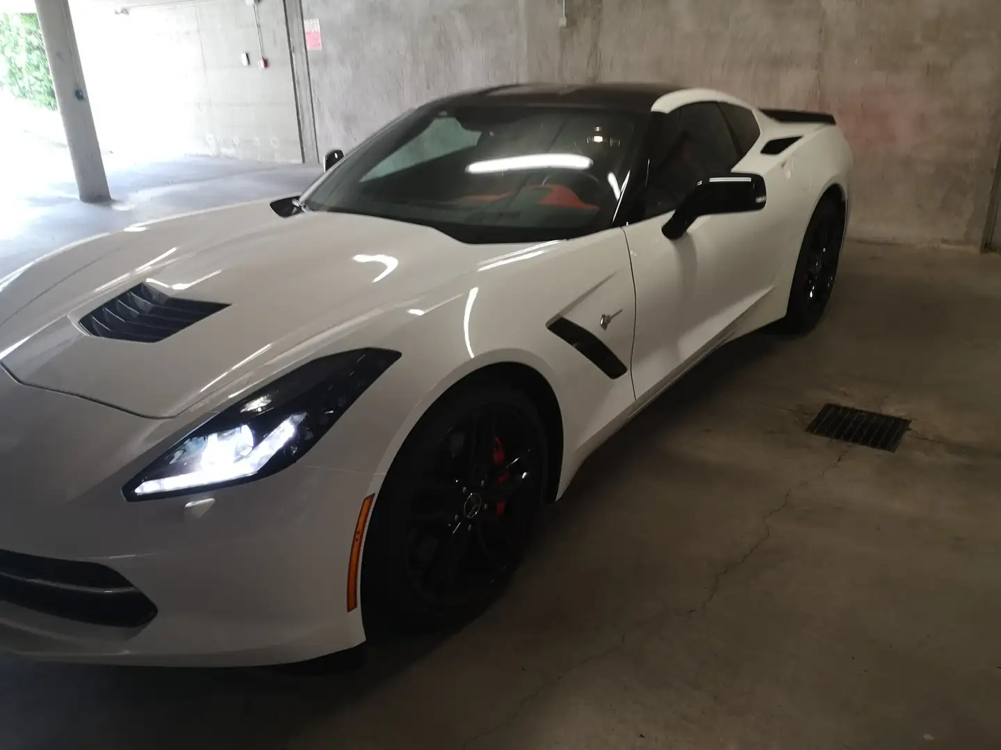 Chevrolet Corvette C7 Biały - 2