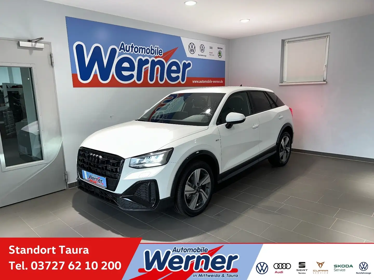 Audi Q2 Black S line 35TFSI Kamera Sonos App-Navi Weiß - 1