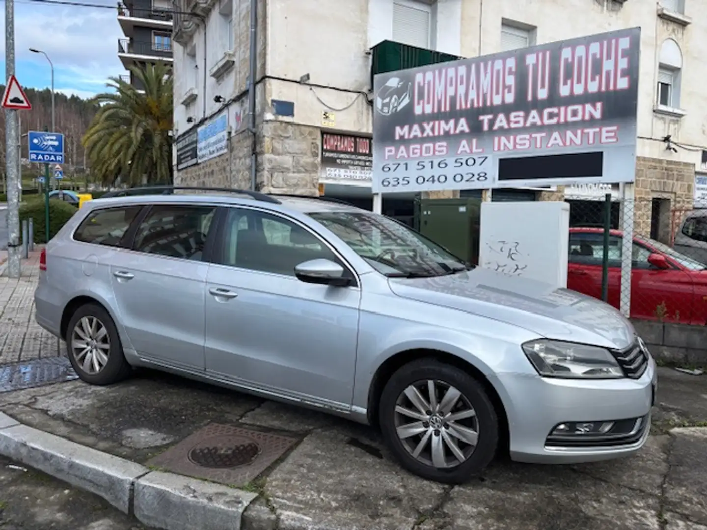 Volkswagen Passat Variant 2.0TDI Advance BMT DSG Plateado - 2