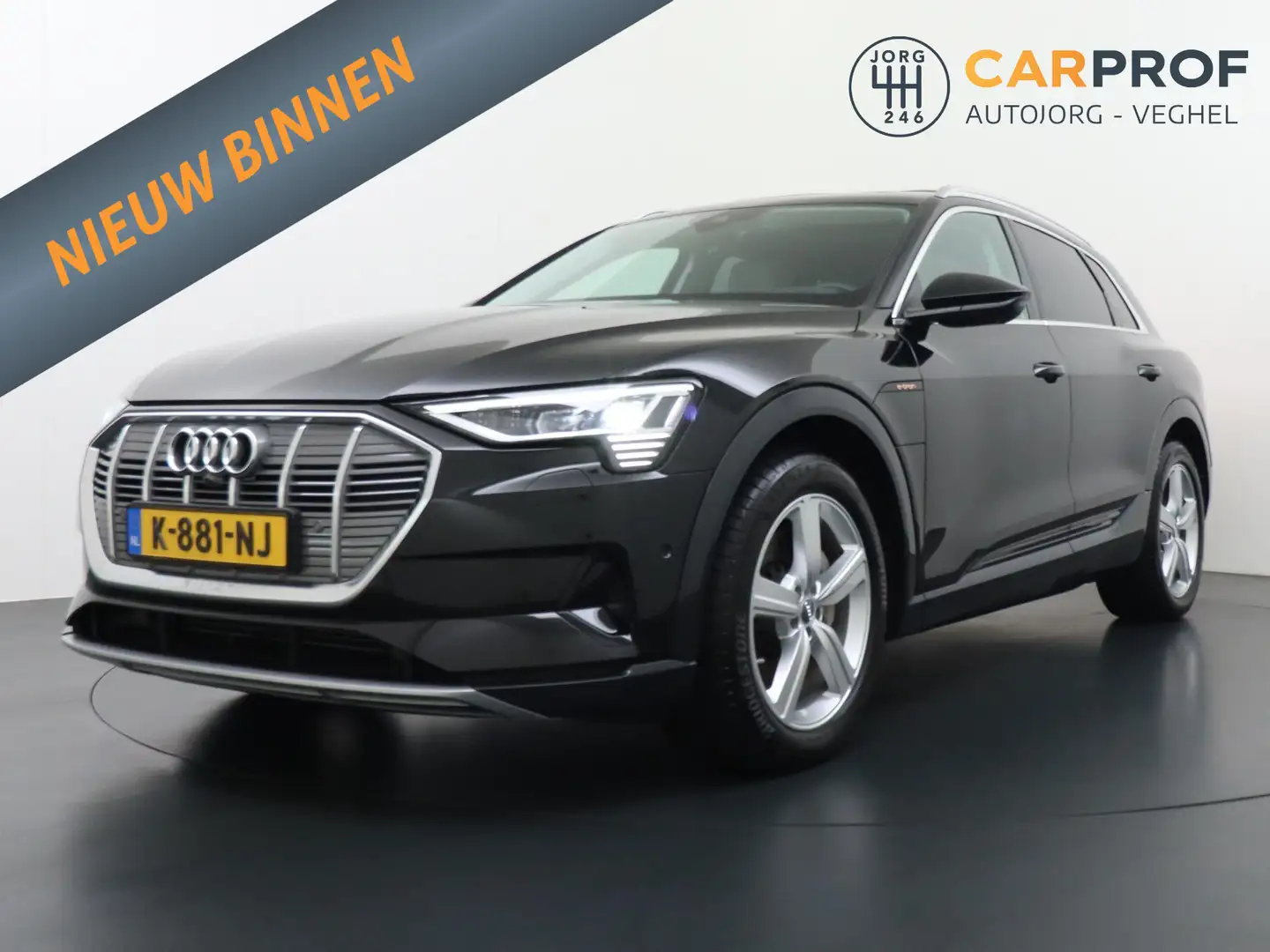 Audi e-tron e-tron 55 quattro advanced Pro Line Plus 95 kWh Pa Zwart - 1