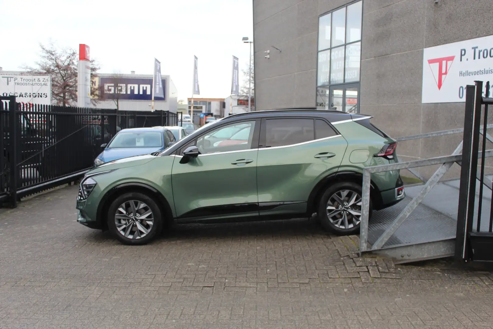 Kia Sportage 1.6 T-GDi Hybrid GT-PlusLine 10 jaar garantie/Orig Grün - 2