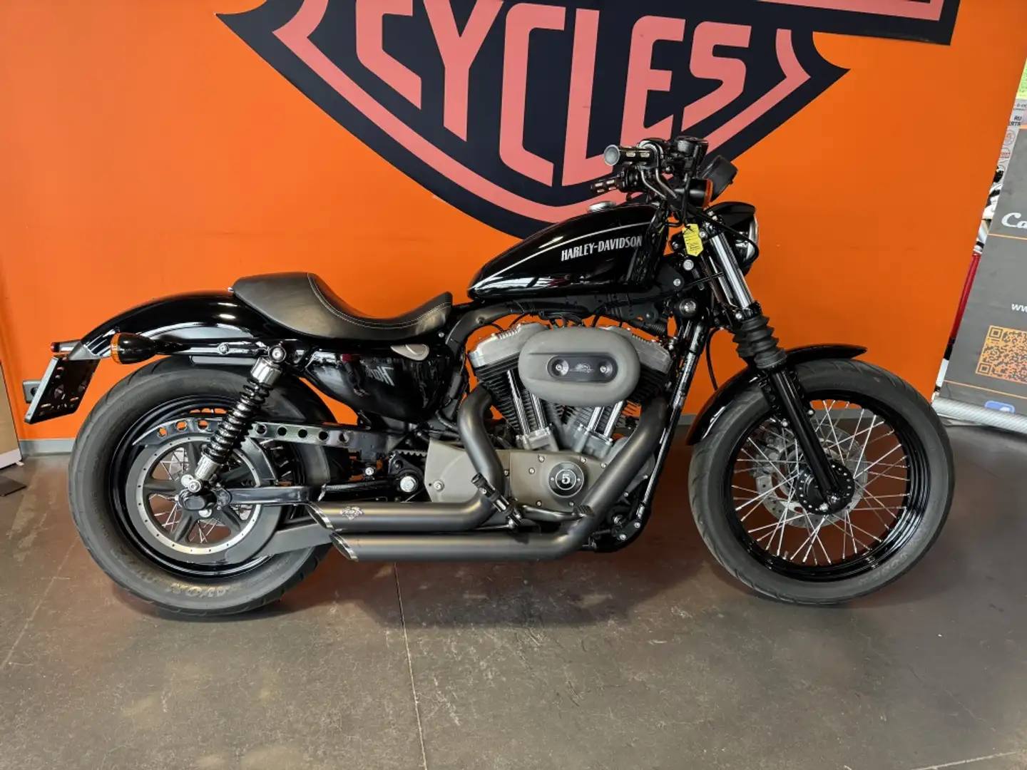 Harley-Davidson Chopper Nighster 1200 Zwart - 2