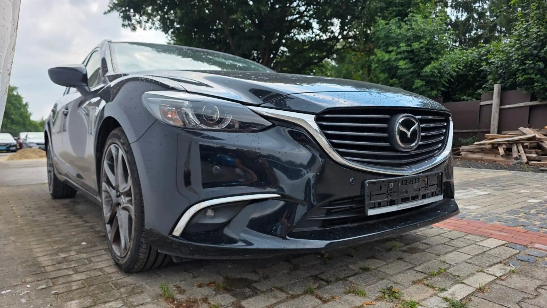 Mazda 6 Mazda 6 2.2 Turbodiesel Sports-Line AWD XENON Negro - 2