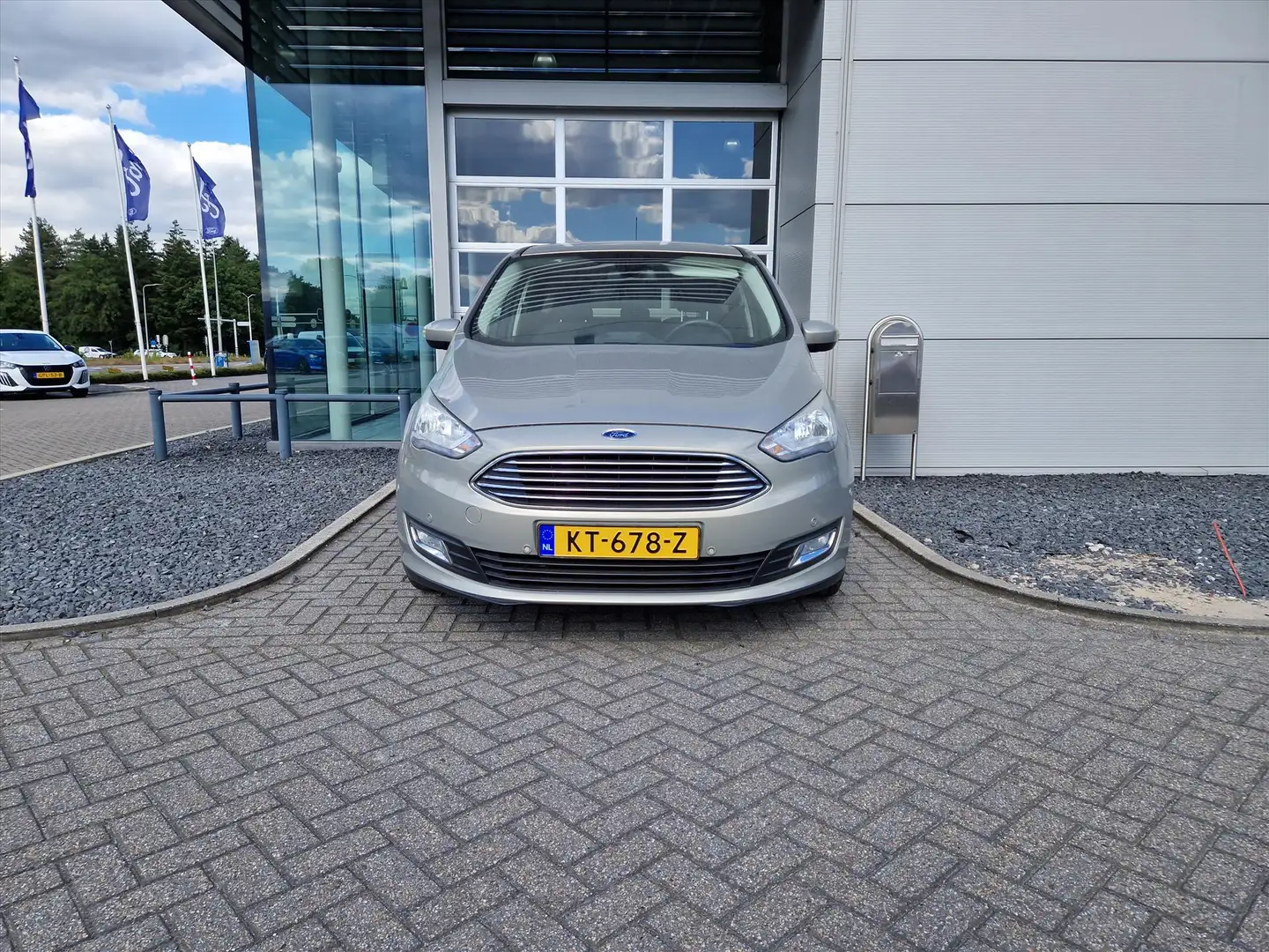 Ford C-Max 1.0 Ecoboost 125pk Titanium | 24.000 KM | Navigati Gris - 2