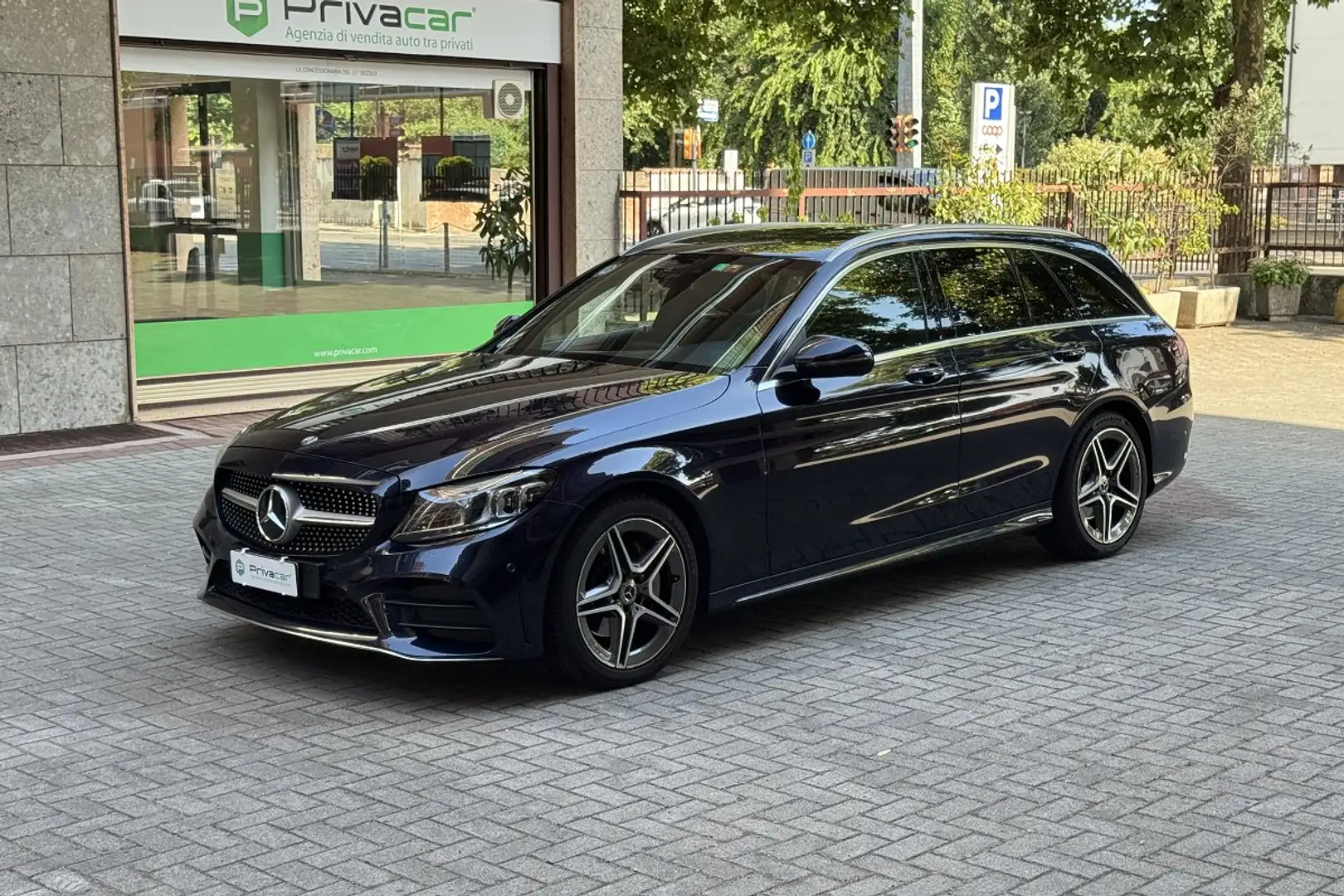Mercedes-Benz C 200 C 200 d S.W. Auto Premium Blauw - 1