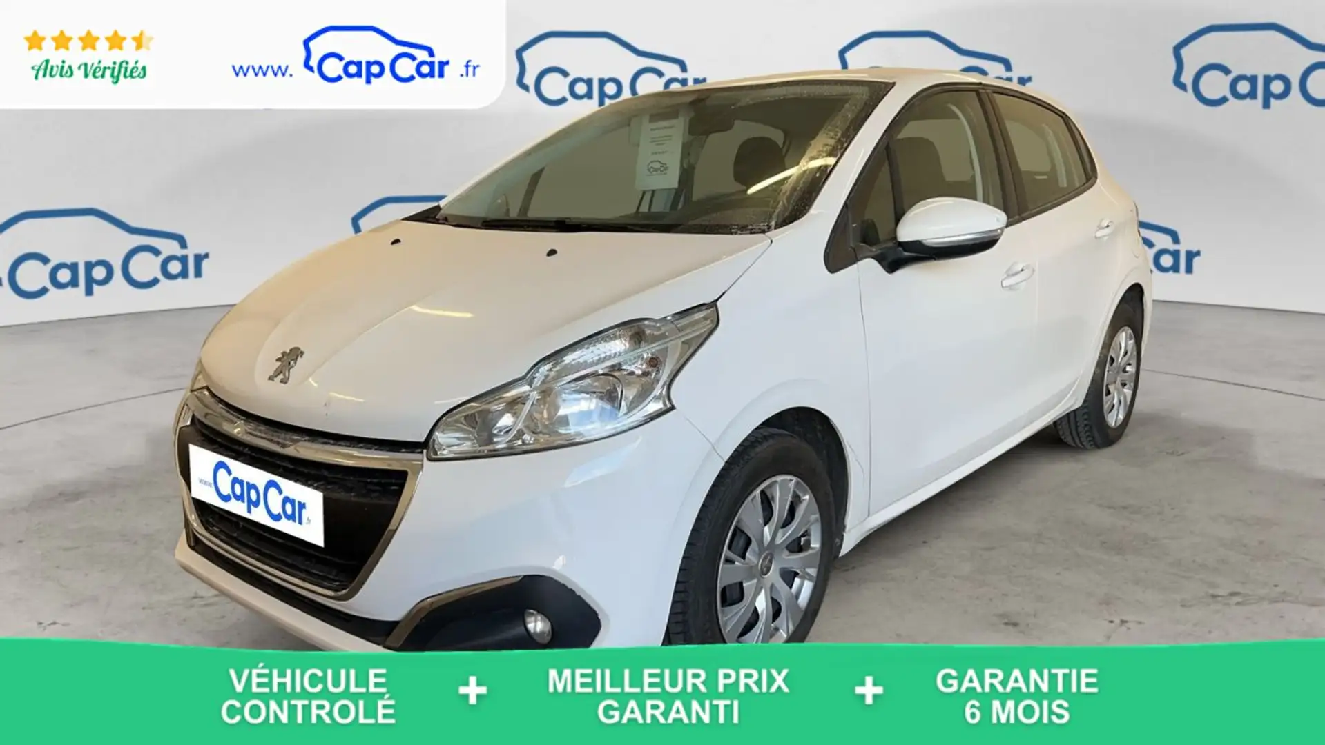 Peugeot 208 I 1.5 BlueHDi 100 Active Business Blanc - 1