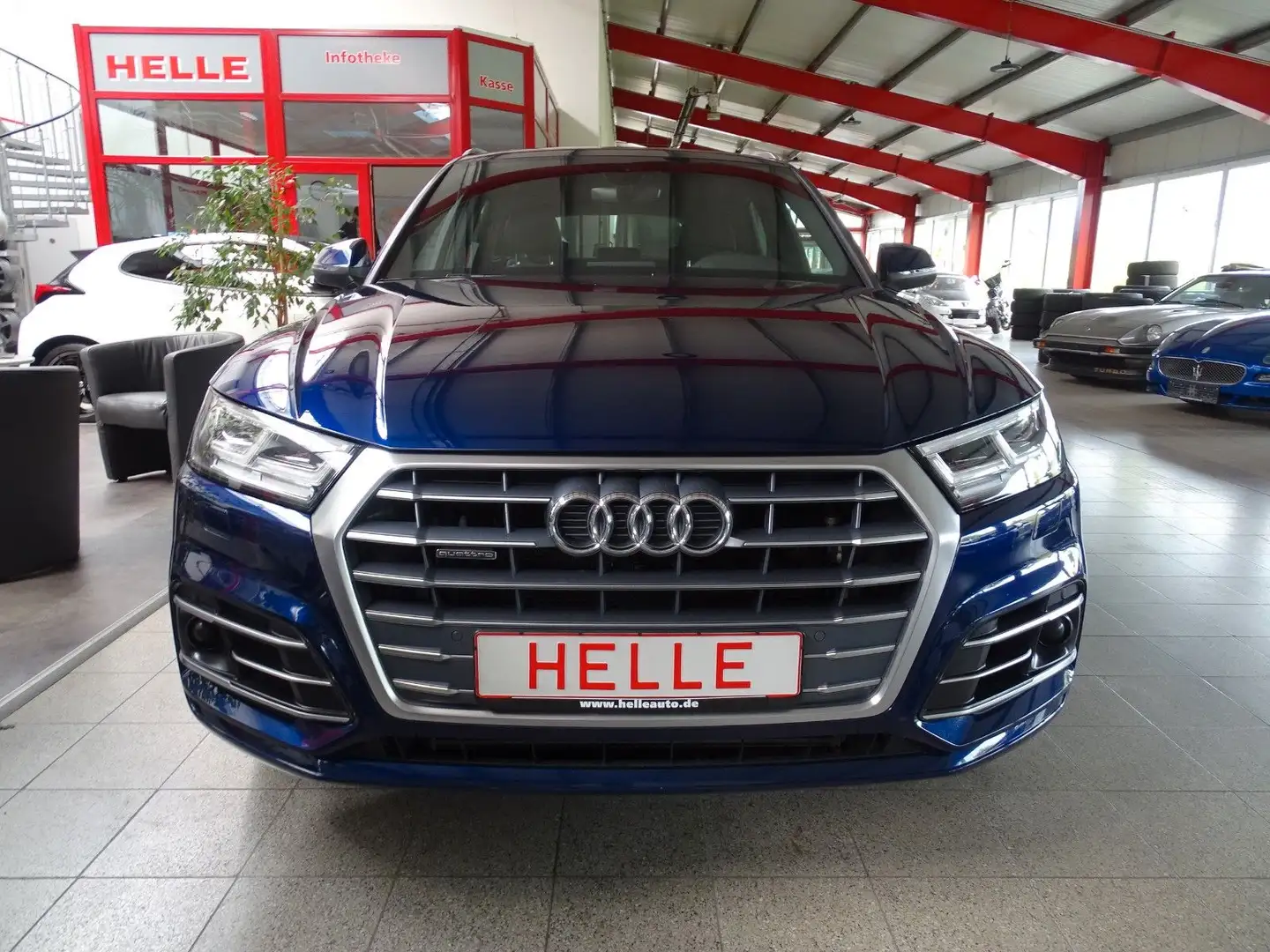 Audi Q5 3.0 TDI quattro S-Tronic*LUFT+PANO+MASSAGE Blau - 2