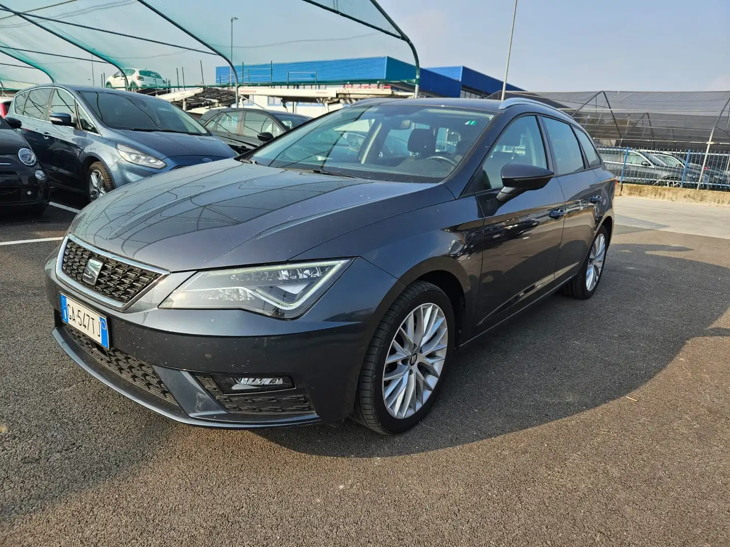 SEAT Leon ST 2.0 tdi Business 150cv dsg 7m my20 -GA547TJ Argento - 2