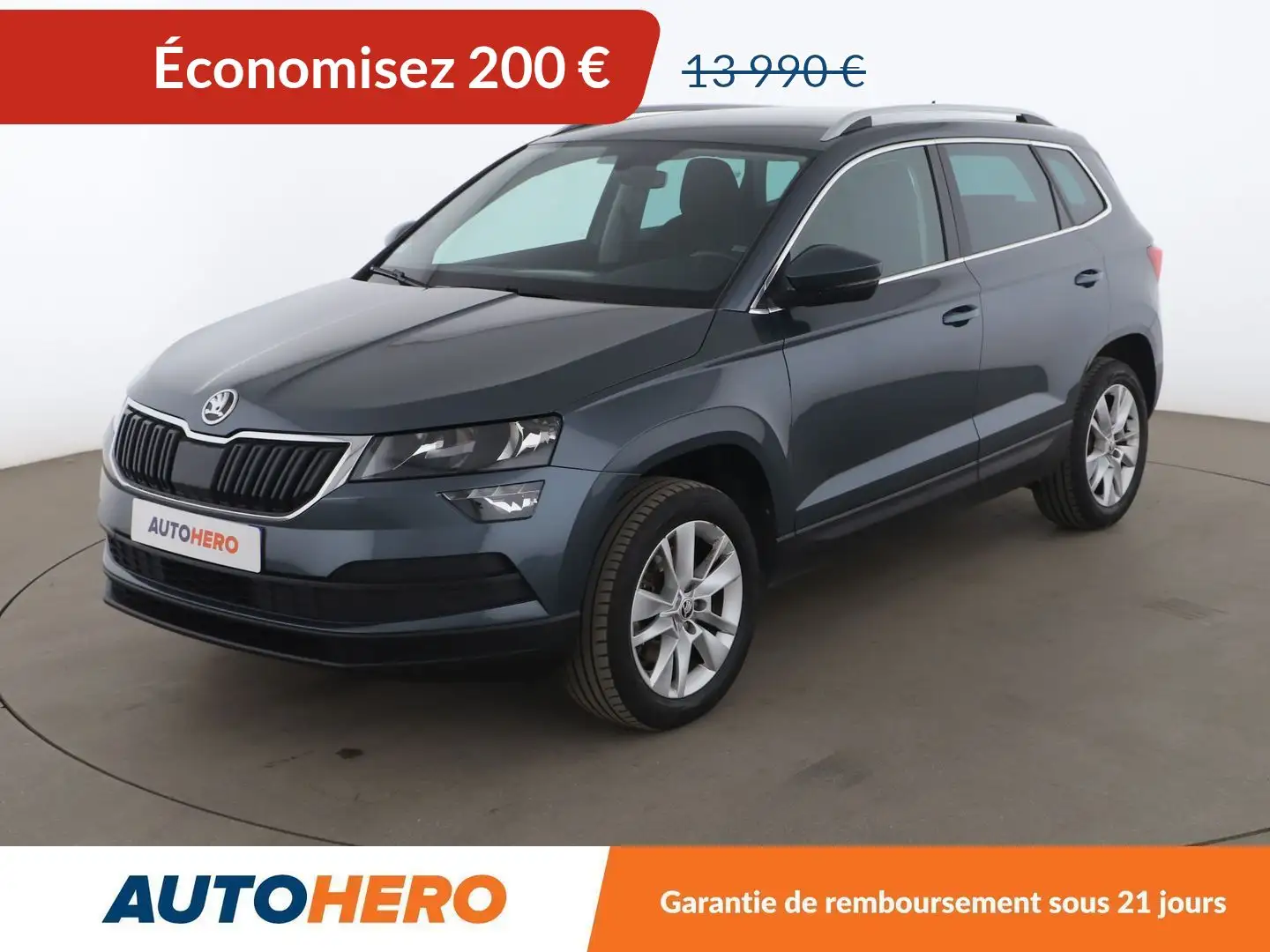 Skoda Karoq 1.0 TSI Ambition Gris - 1