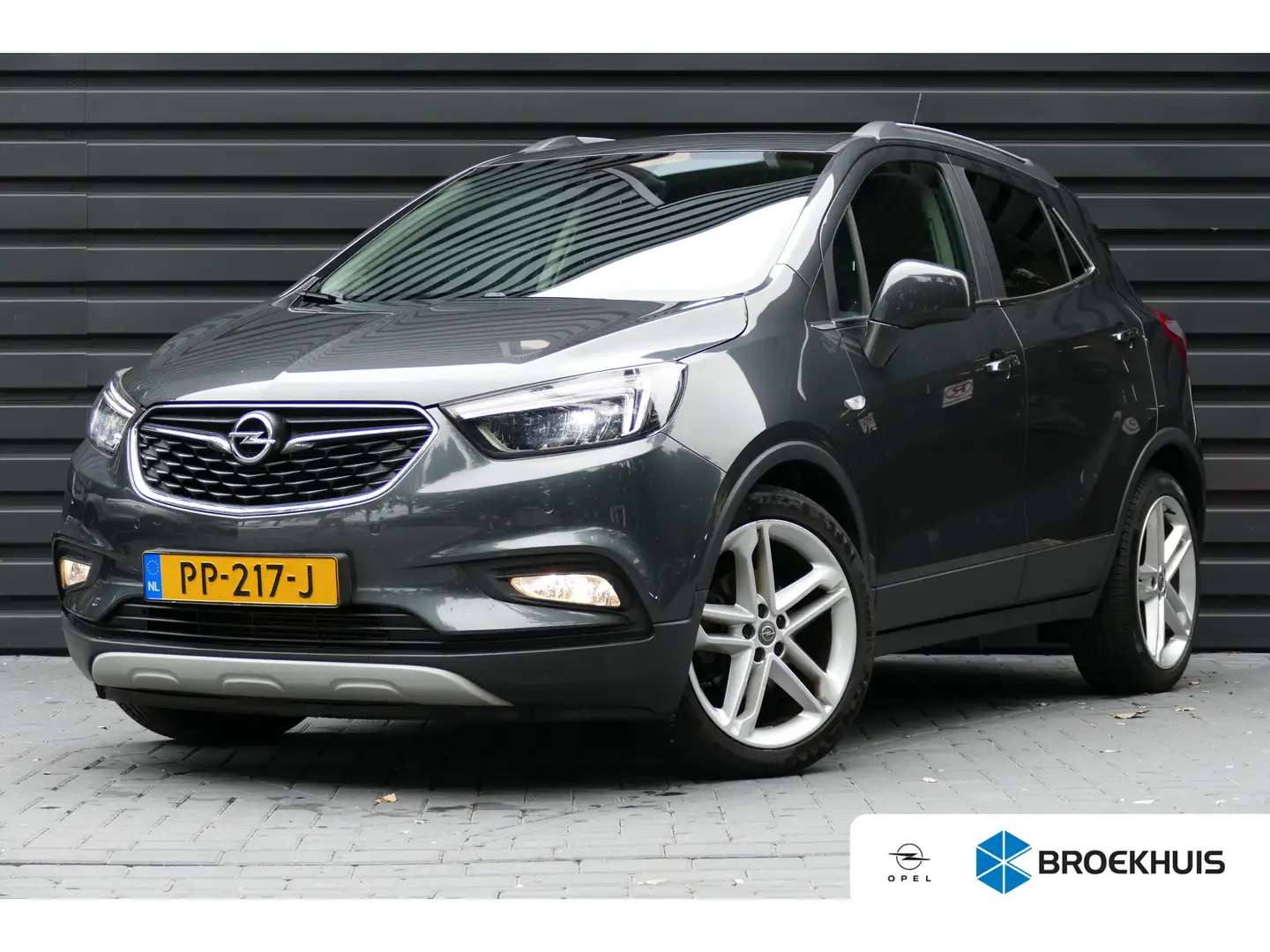 Opel Mokka X 1.4 TURBO 140PK INNOVATION AUTOMAAT / NAVI / LEDER Grijs - 1