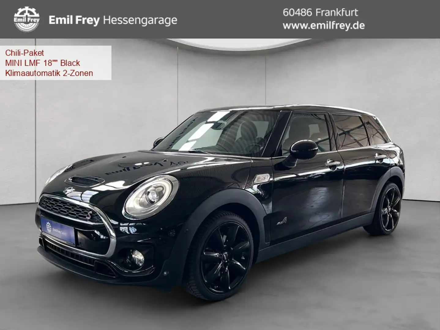 MINI Cooper SD Clubman Cooper SD Clubman All4 Aut Glasd Leder ACC Navi LE Schwarz - 1