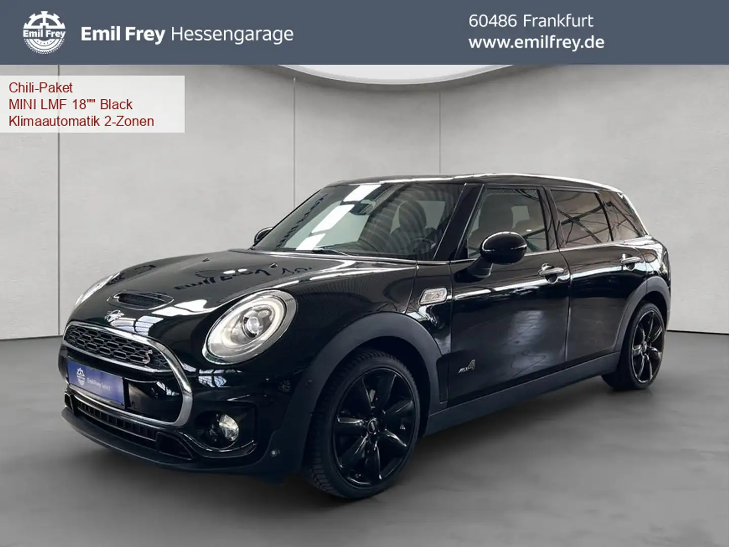 MINI Cooper SD Clubman Cooper SD Clubman All4 Aut Glasd Leder ACC Navi LE Czarny - 1