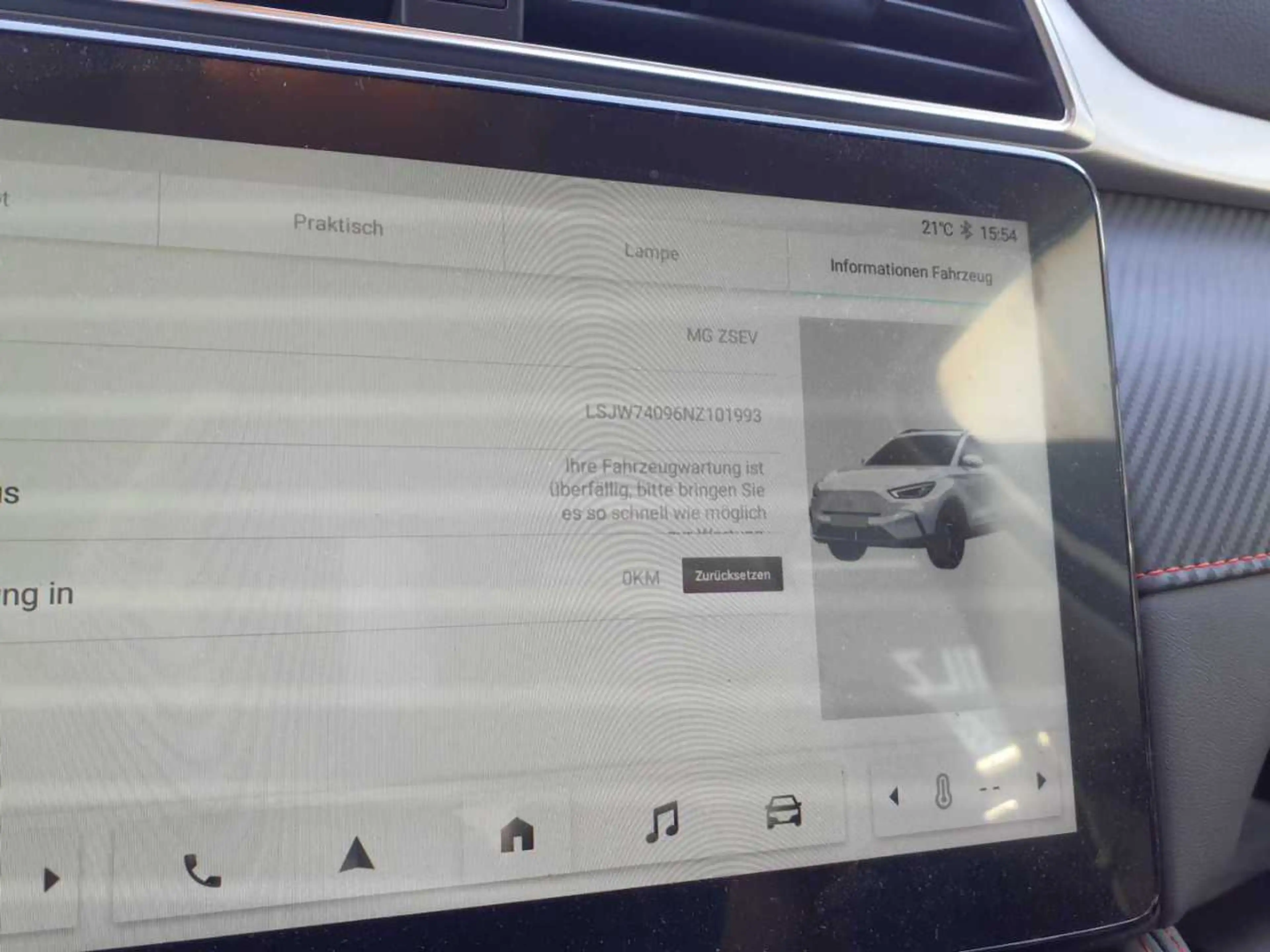 MG ZS EV Comfort NAVI LED SHZ RFK ACC — photo 11