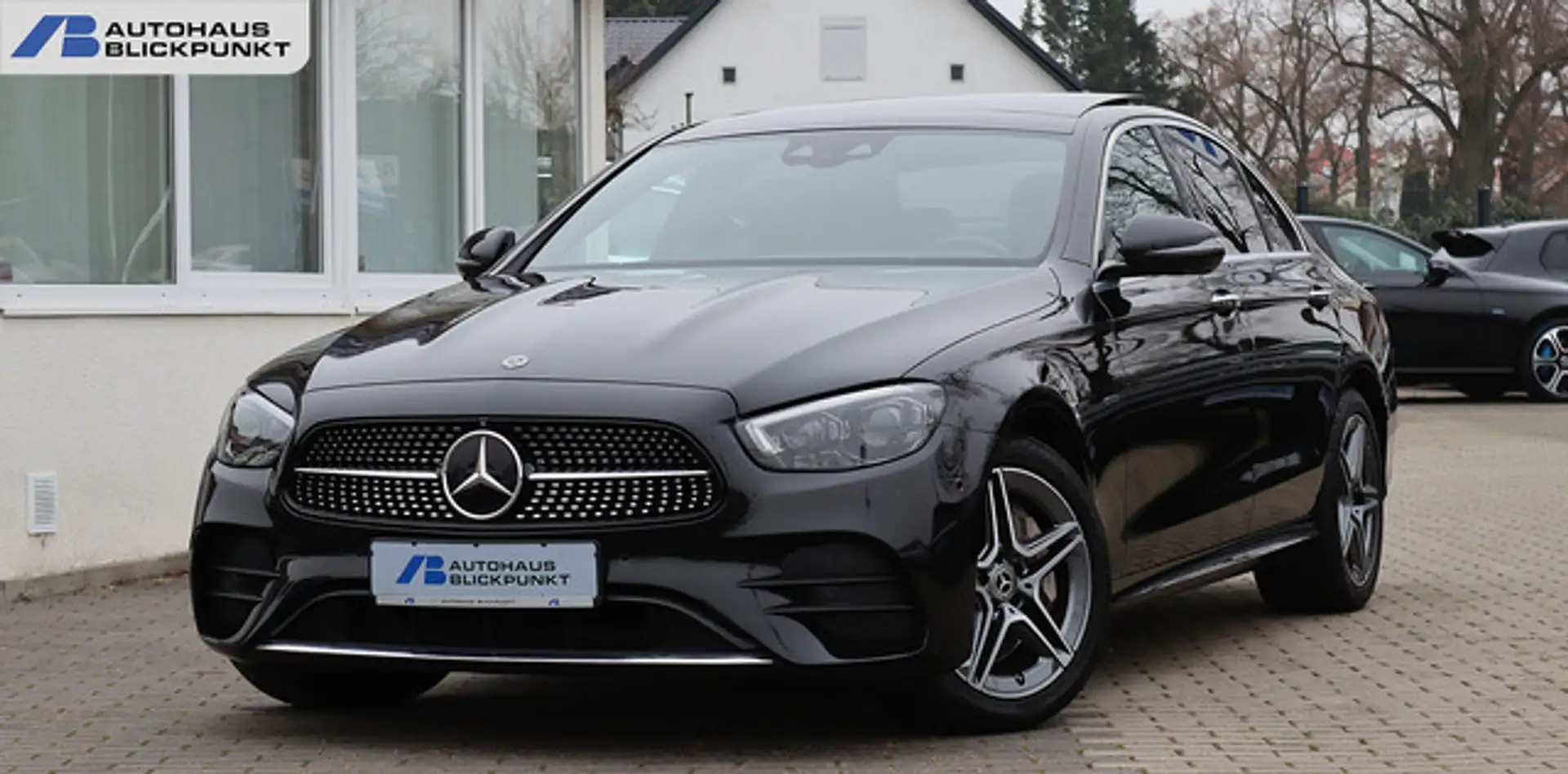 Mercedes-Benz E 300 de AMG DISTRONIC+PANO+KAM360+WIDESCREEN Czarny - 1