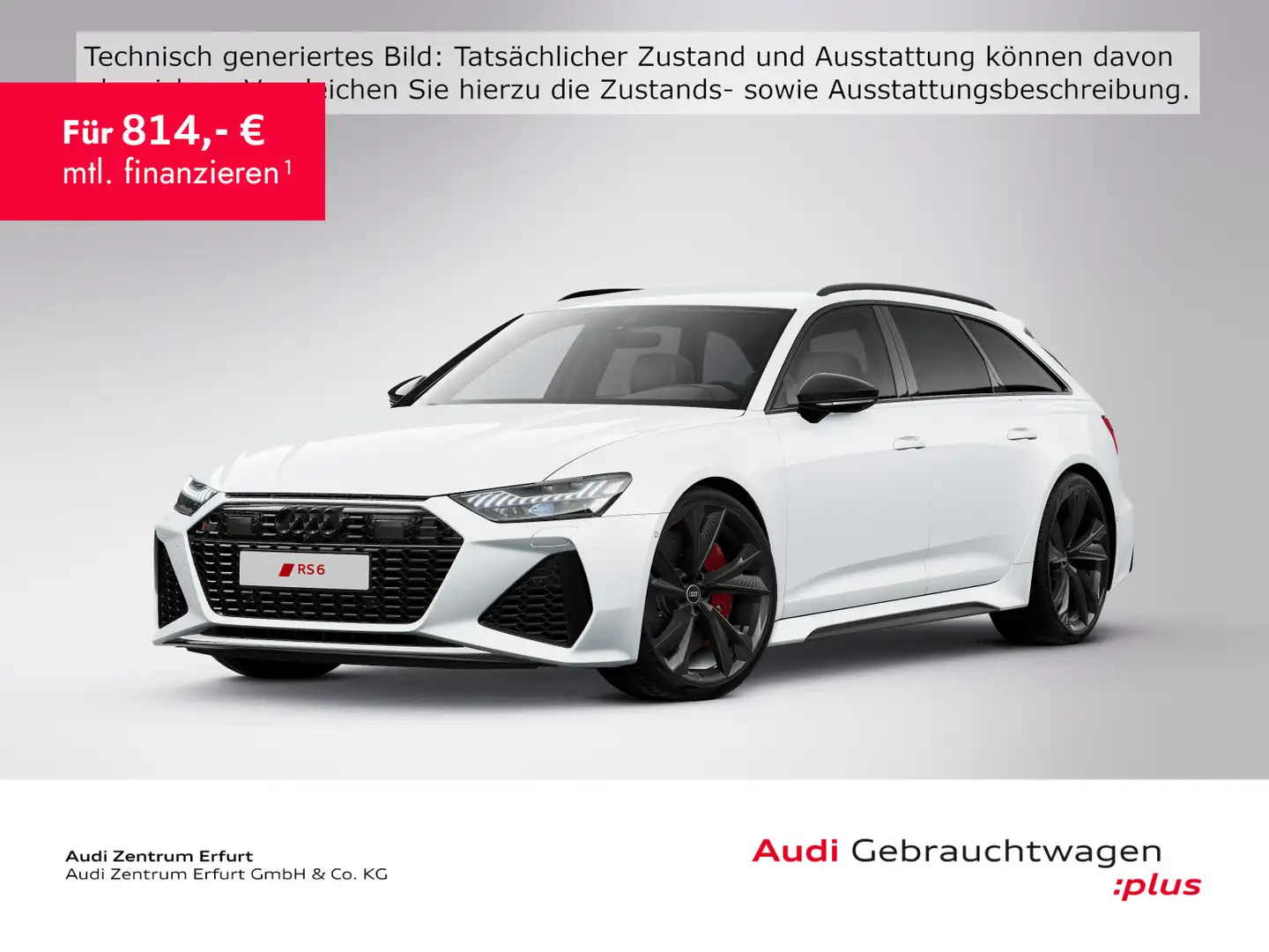 Audi RS6 RS 6 Avant Performance RS-AGA Laser Nappa AHK B& Weiß - 1