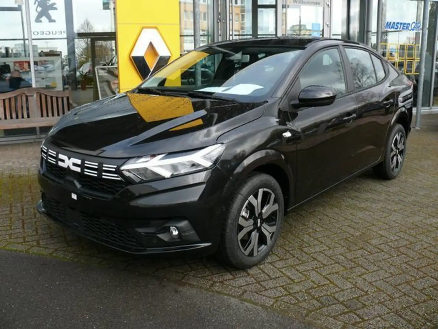 Dacia Logan Black Edition,Automatik, Klima,Navi,Kam,Si Zwart - 1