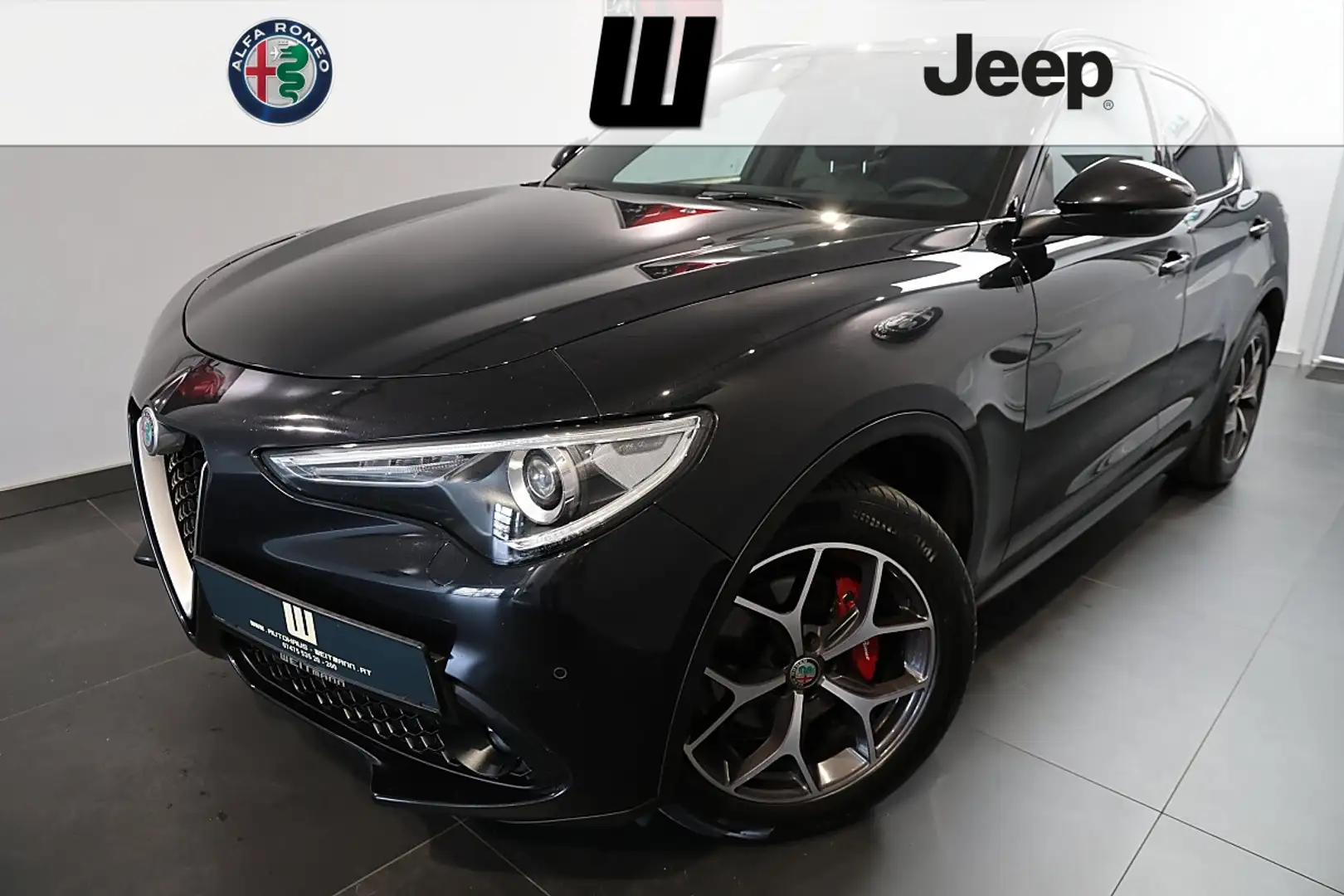 Alfa Romeo Stelvio Super 2,2 ATX AWD Schwarz - 1