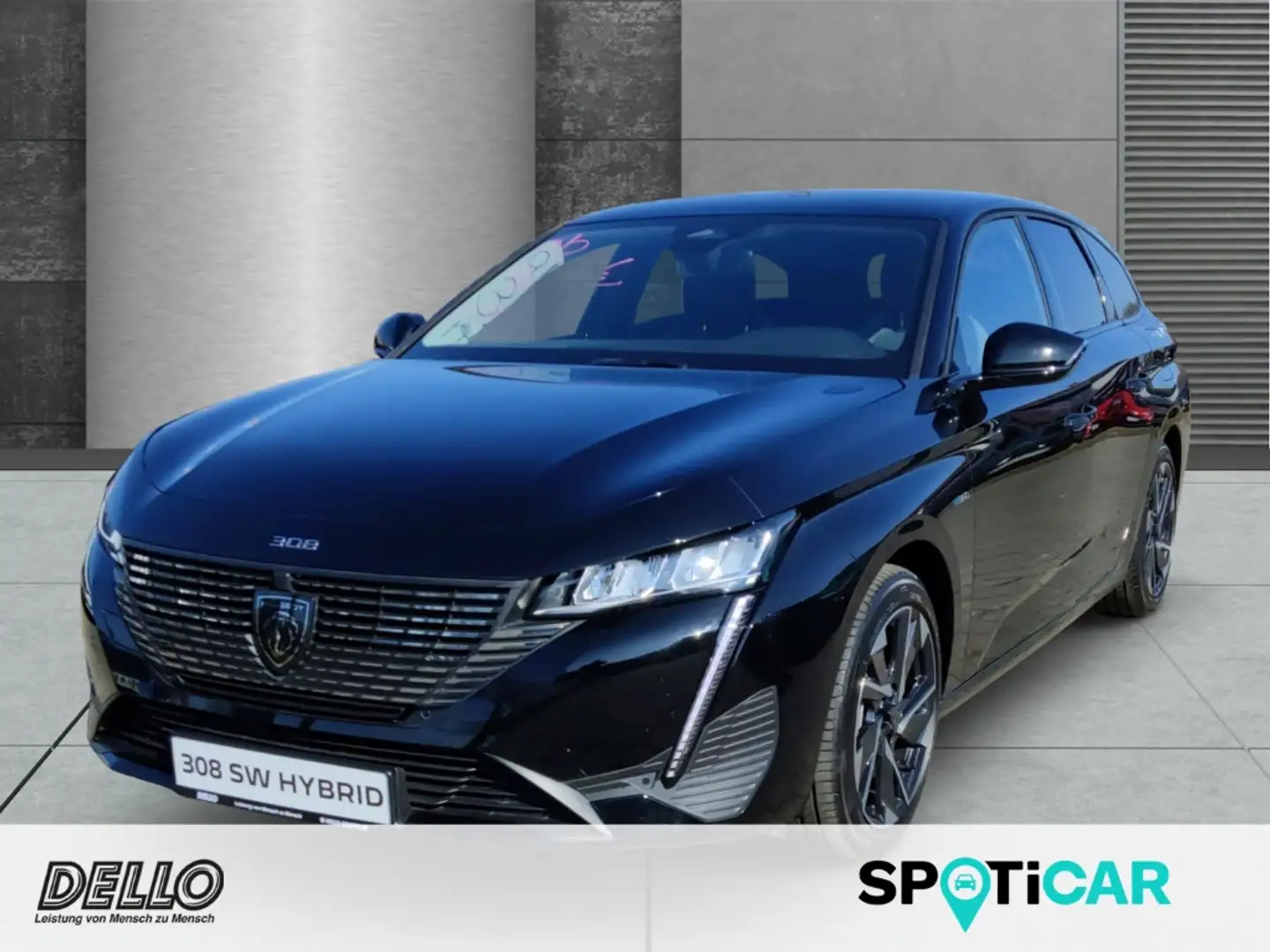 Peugeot 308 SW Allure Pack PHEV Navi Memory Sitze 360 Kamera L Schwarz - 1