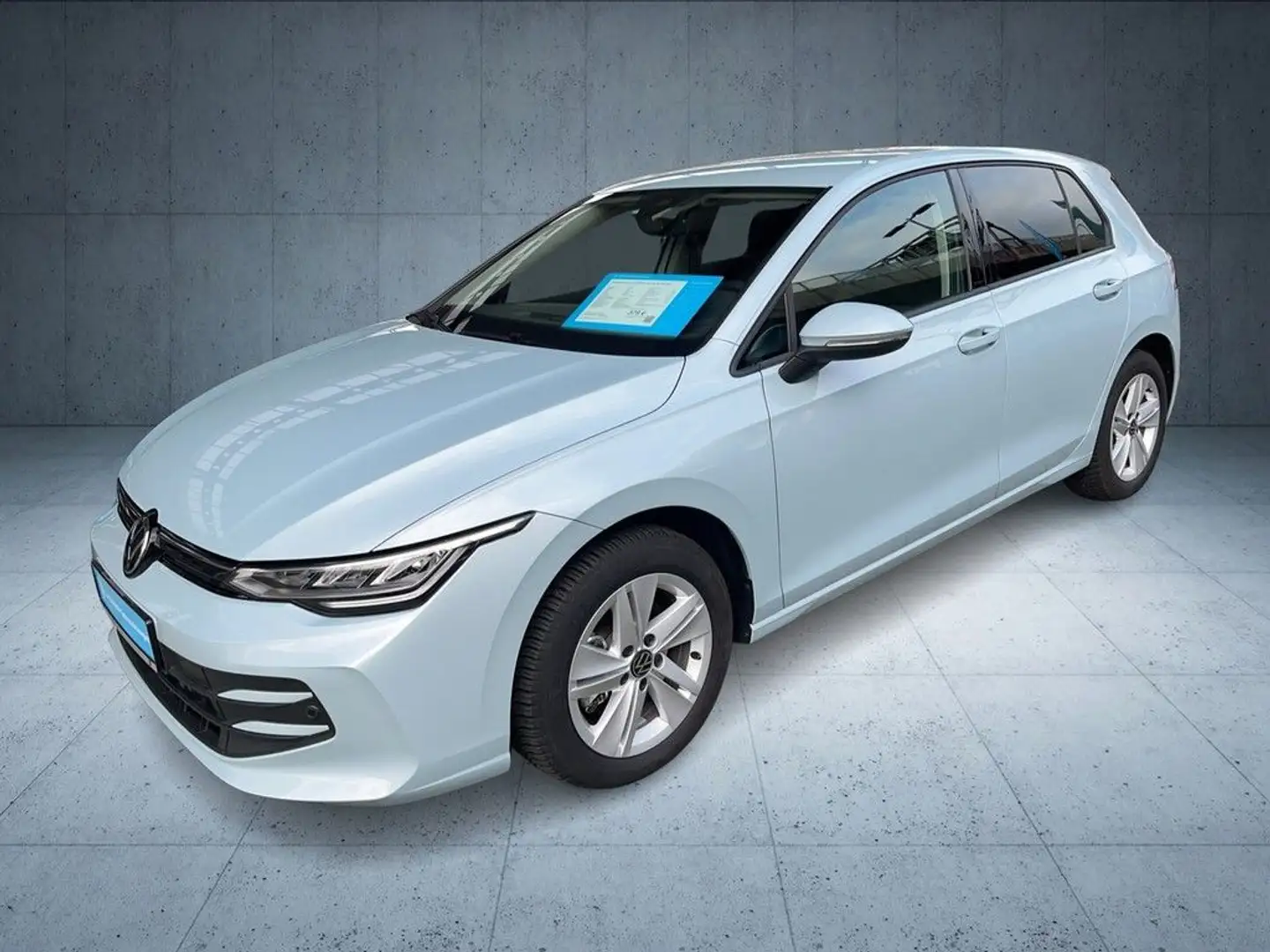 Volkswagen Golf 1.5 eTSI DSG Life Navi LED ACC SHZ PDC Kék - 2