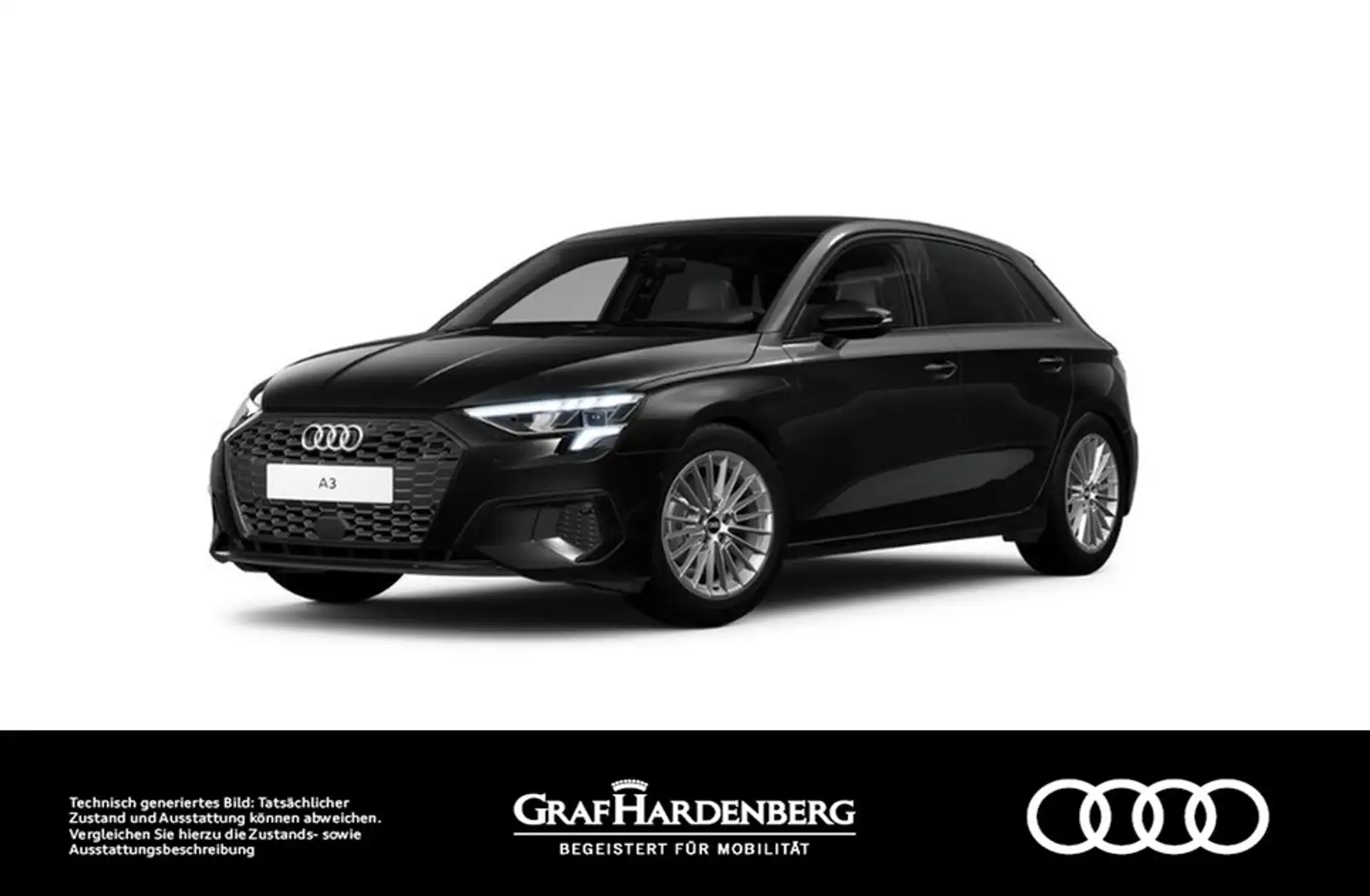 Audi A3 Sportback 35 TFSI . Virt.Cockpit LED Navi Noir - 1
