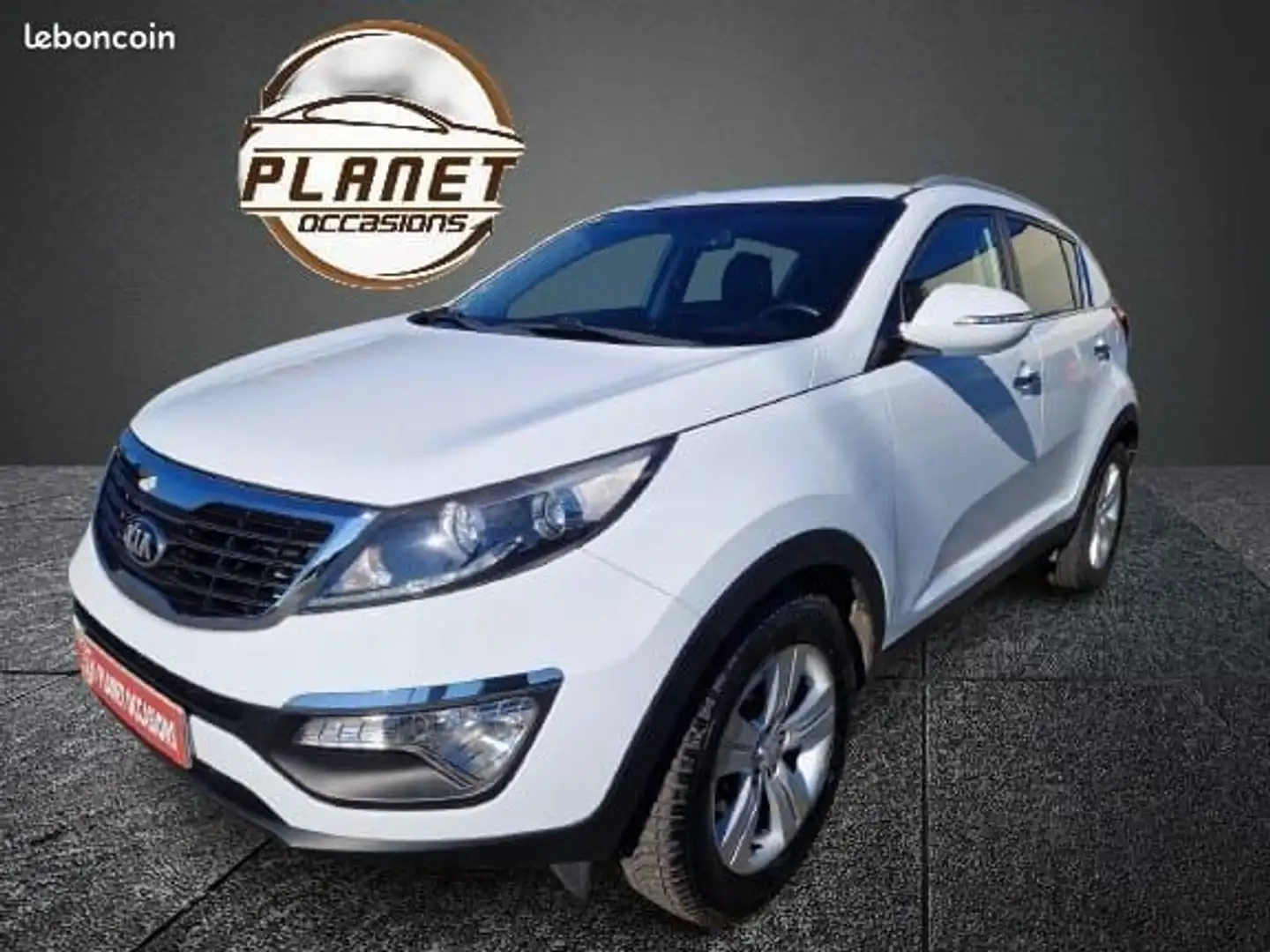 Kia Sportage 1.7 Crdi 115 4x2 2013 Garantie 1 An Blanc - 1