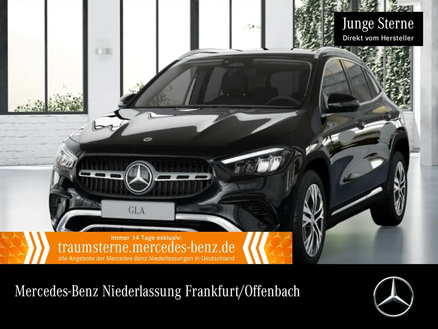 Mercedes-Benz GLA 200 PROGRESSIVE+AHK+LED+KAMERA+7G Schwarz - 1